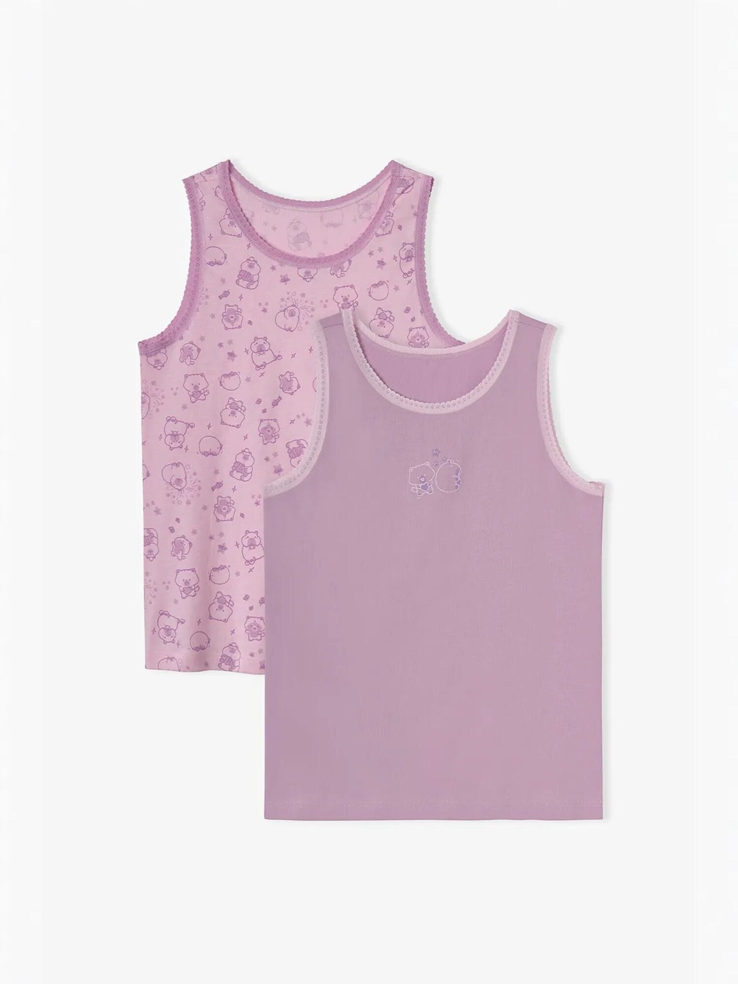 Penti Top 'PENTI Mädchen Cute Party Baumwoll-Top' lila