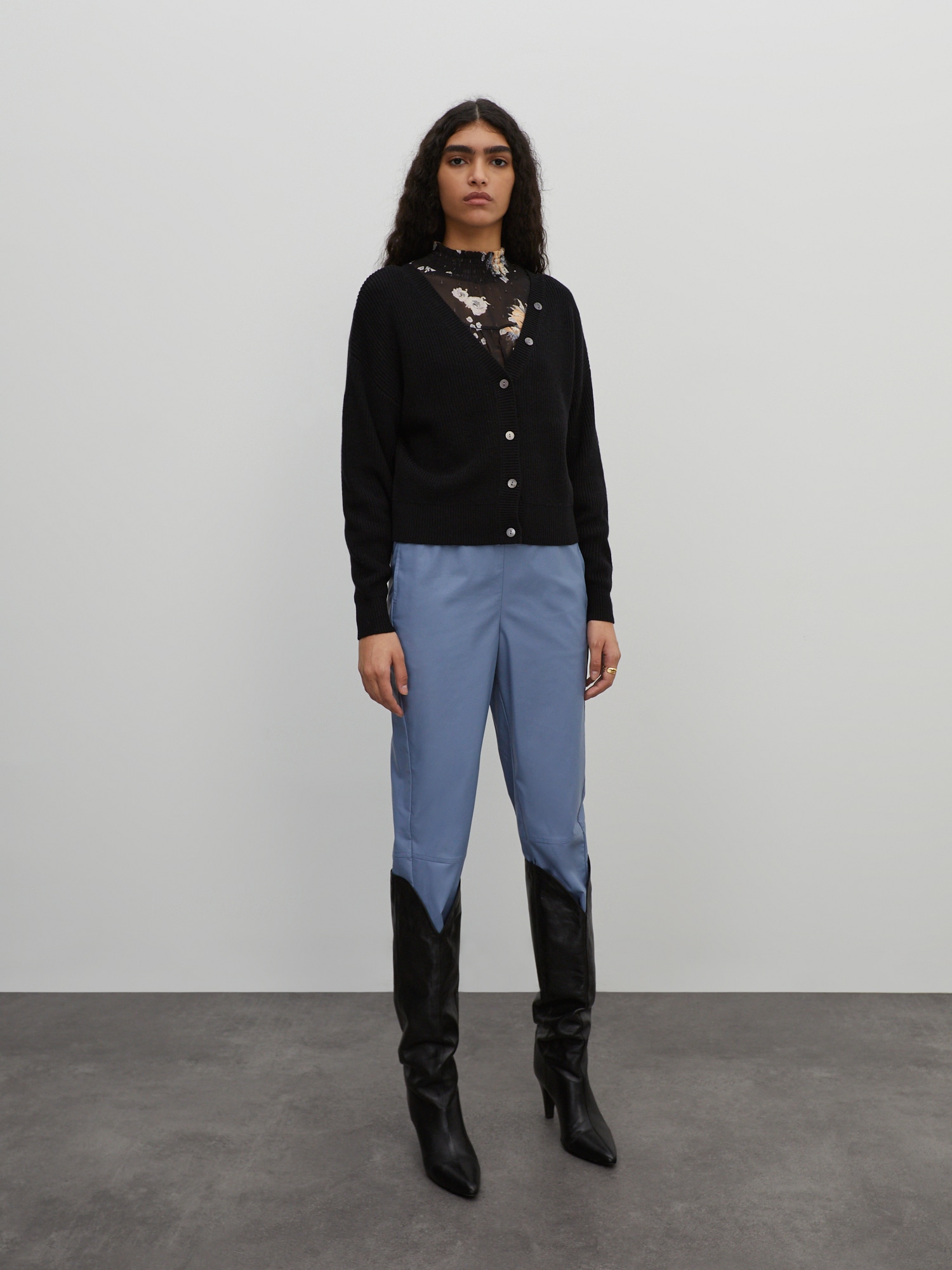 EDITED EDITED Cardigan 'Lea' schwarz
