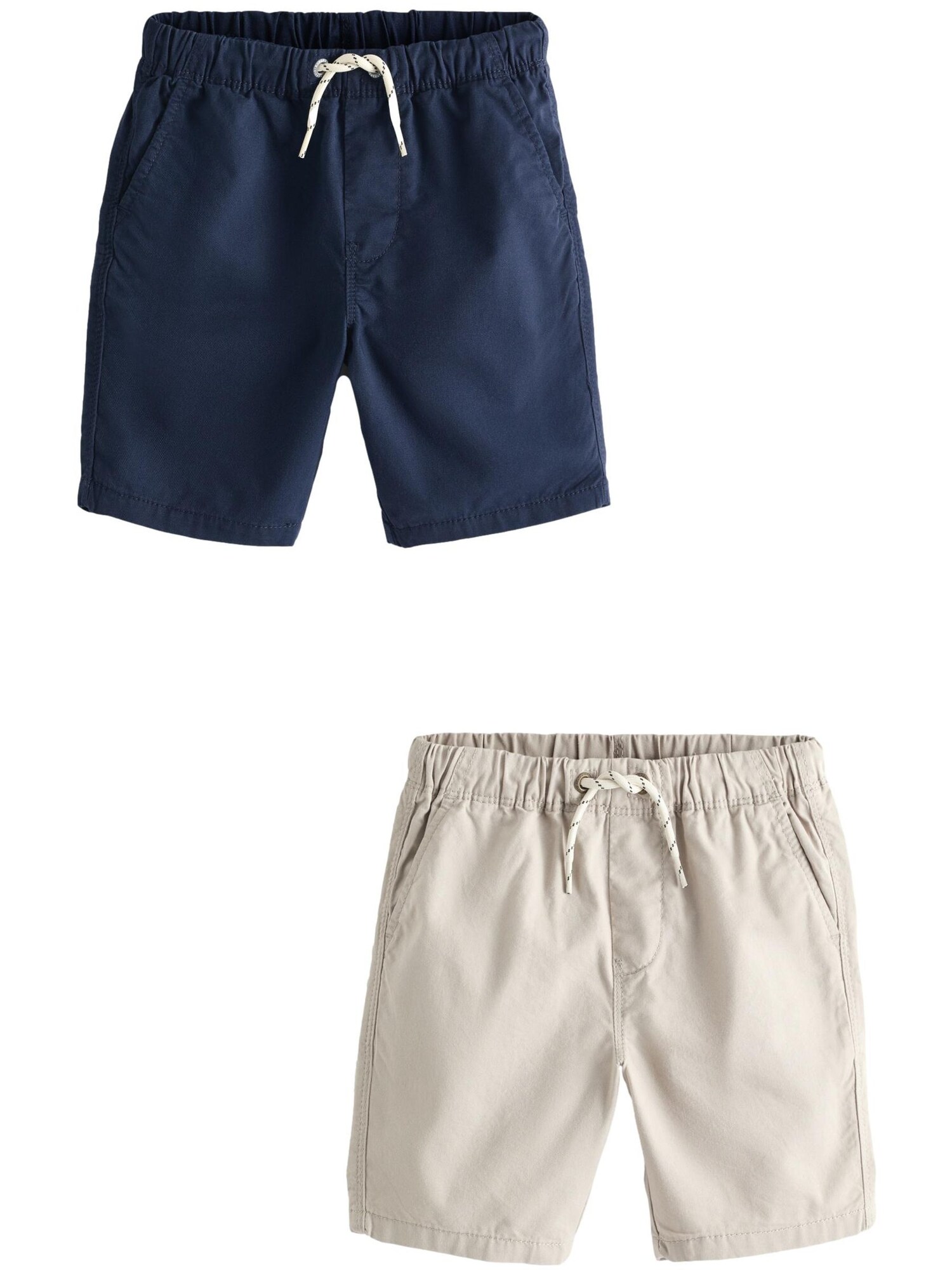 Next Pantaloni  bej deschis / bleumarin