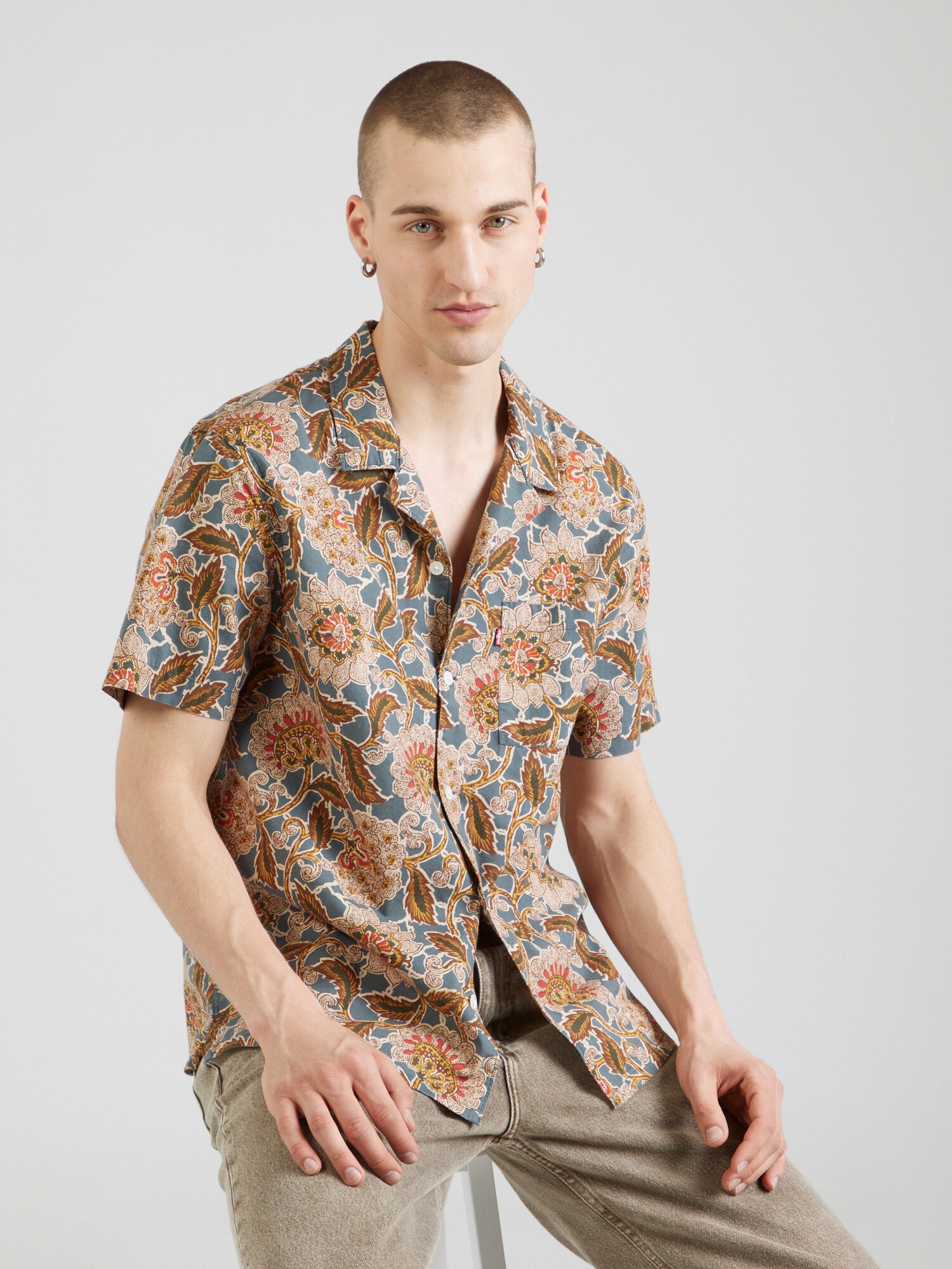 LEVI'S ® Ing  gitt / encián / barna / sötétsárga termék 2. képe