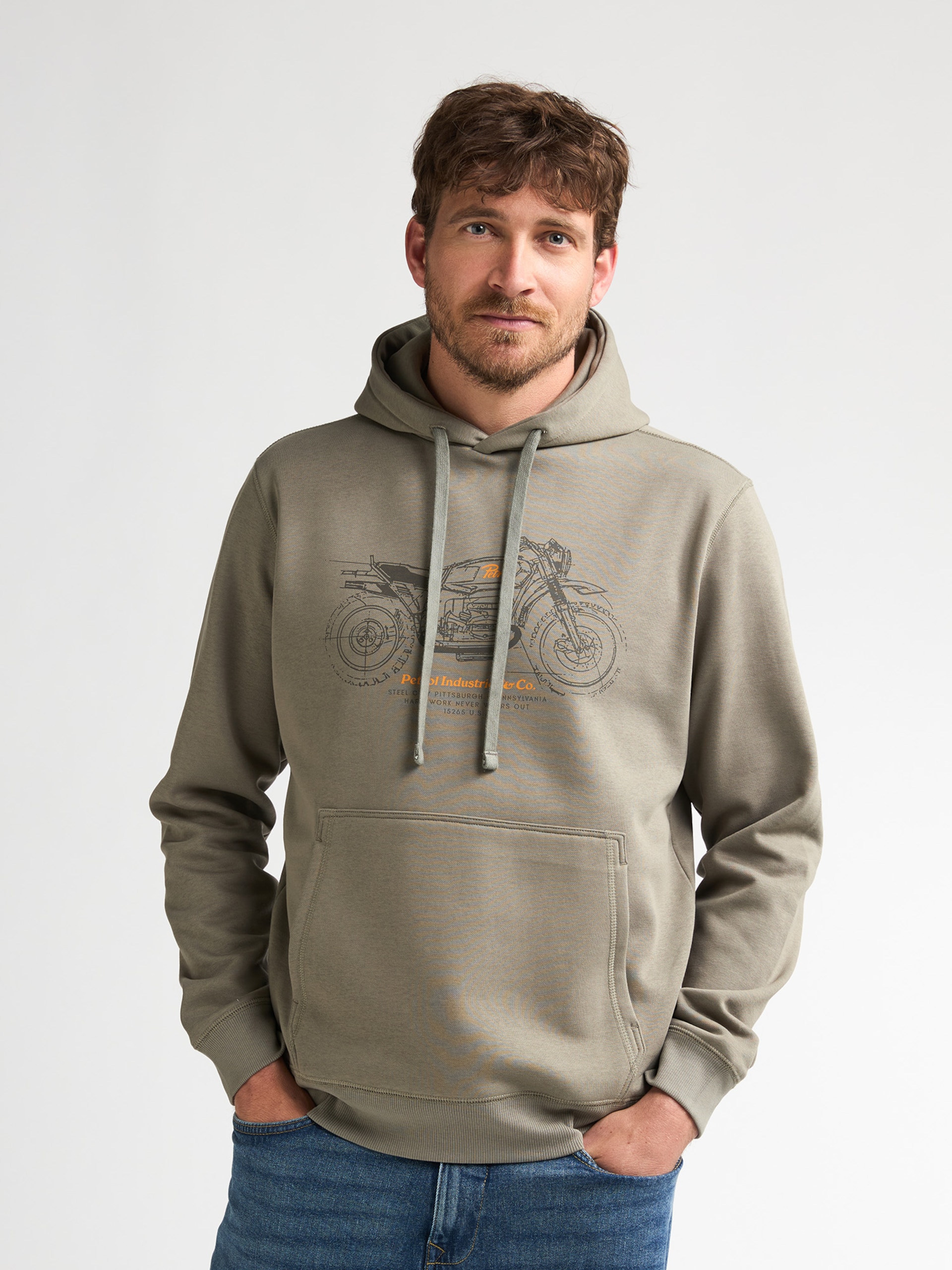 Petrol Industries Sweatshirt herr