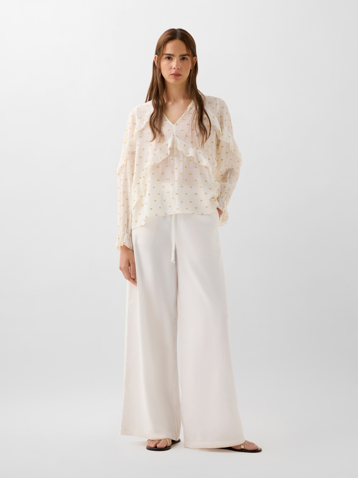 Thumbnail - Scalpers Foil Lurex Shirt