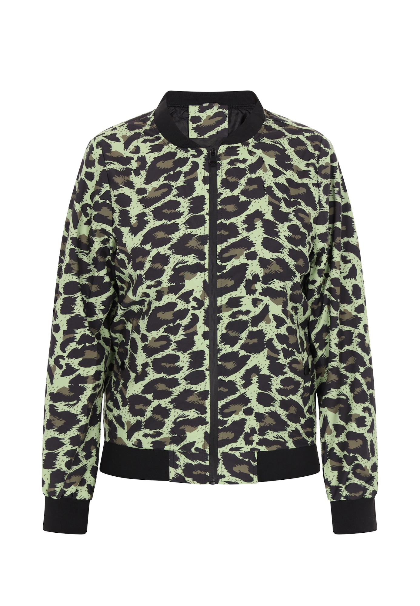 COSIMON Chaqueta de entretiempo  gris oscuro / verde / negro