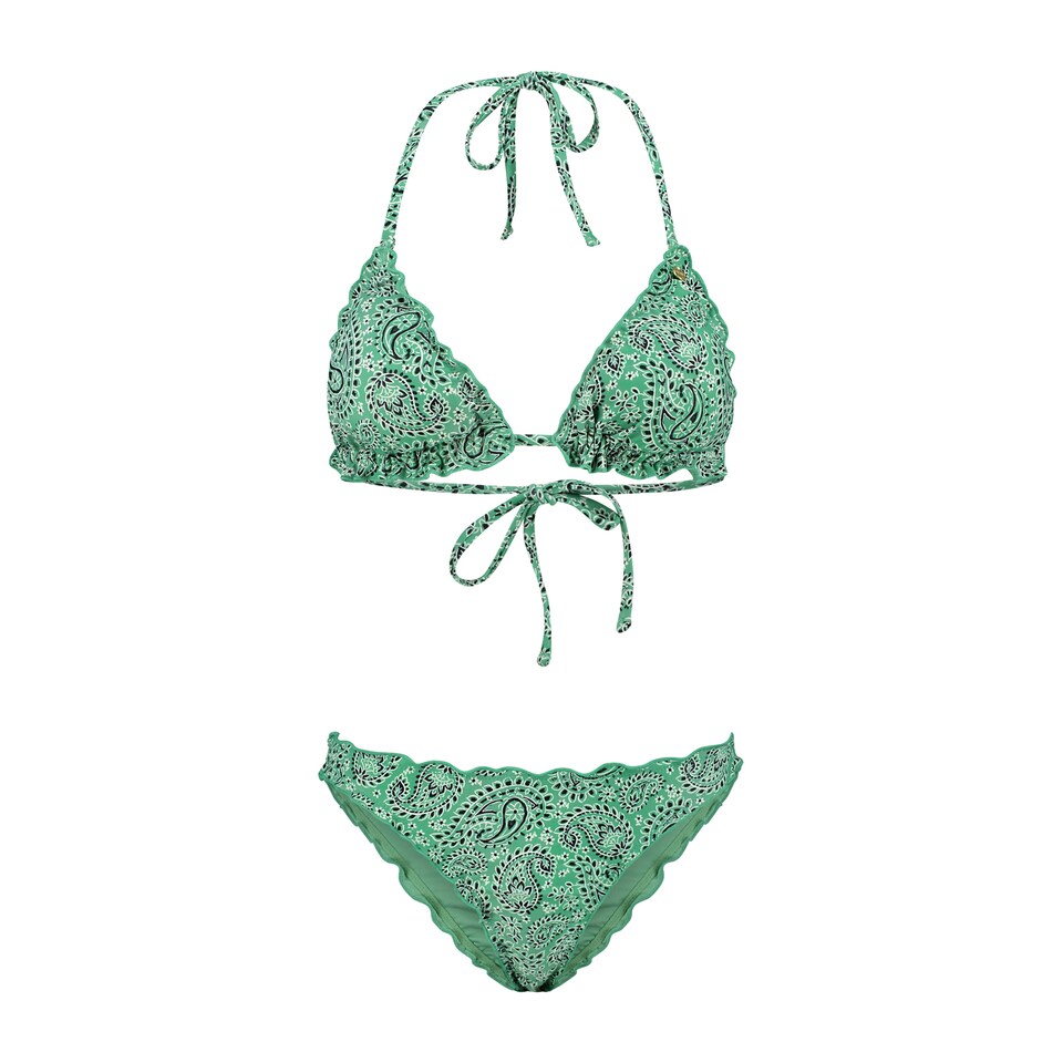 Bikini 'Liz' grön / svart