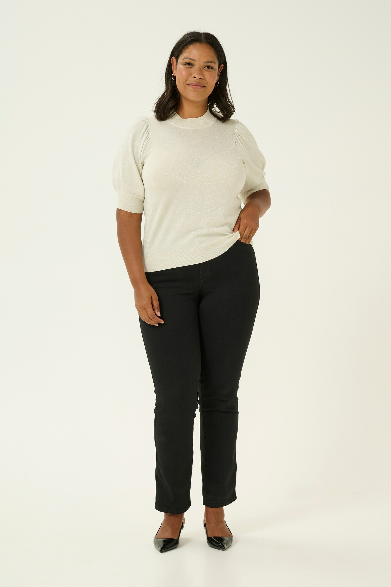 Thumbnail - KAFFE CURVE Pullover KC Regitta