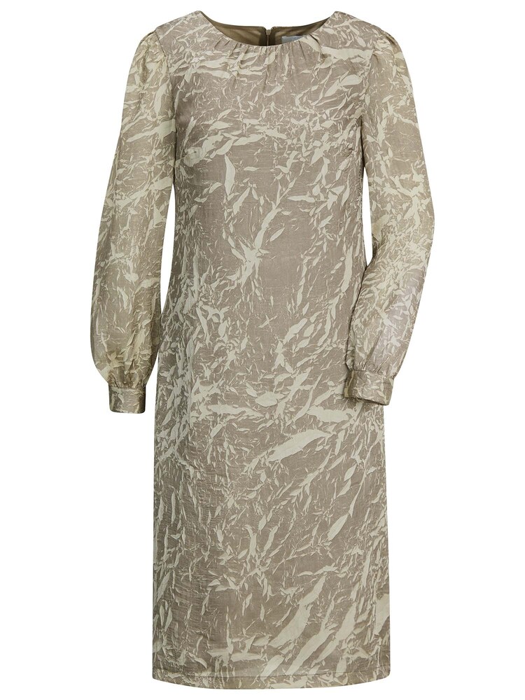 MADELEINE Kleid Damen Größe 46 cappuccino / wollweiß Winterkleid