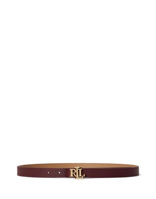 Lauren Ralph Lauren Cinturón  camelo / oro / rojo vino