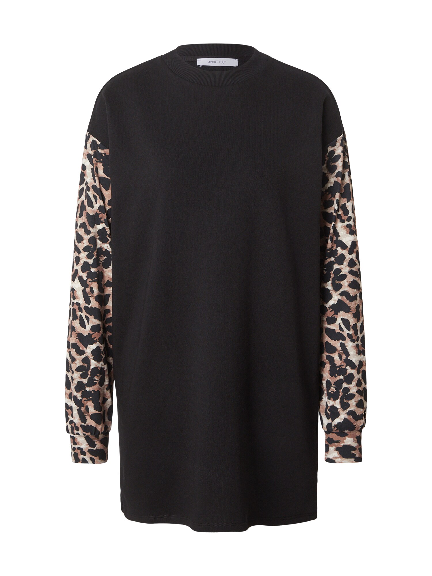 ABOUT YOU Rochie Dakota ecru / brocart / negru