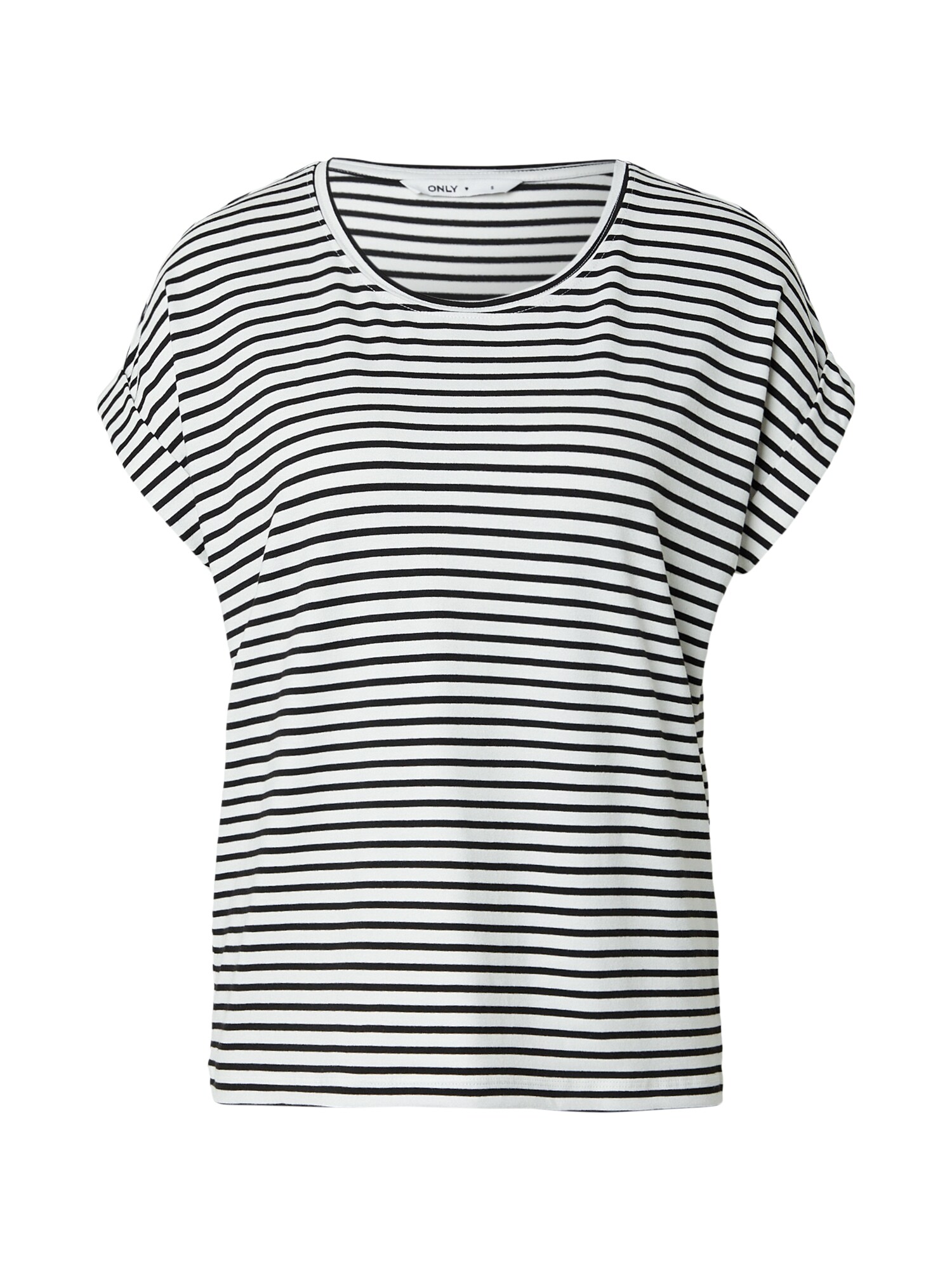 ONLY Tricou ONLMOSTER  negru / alb