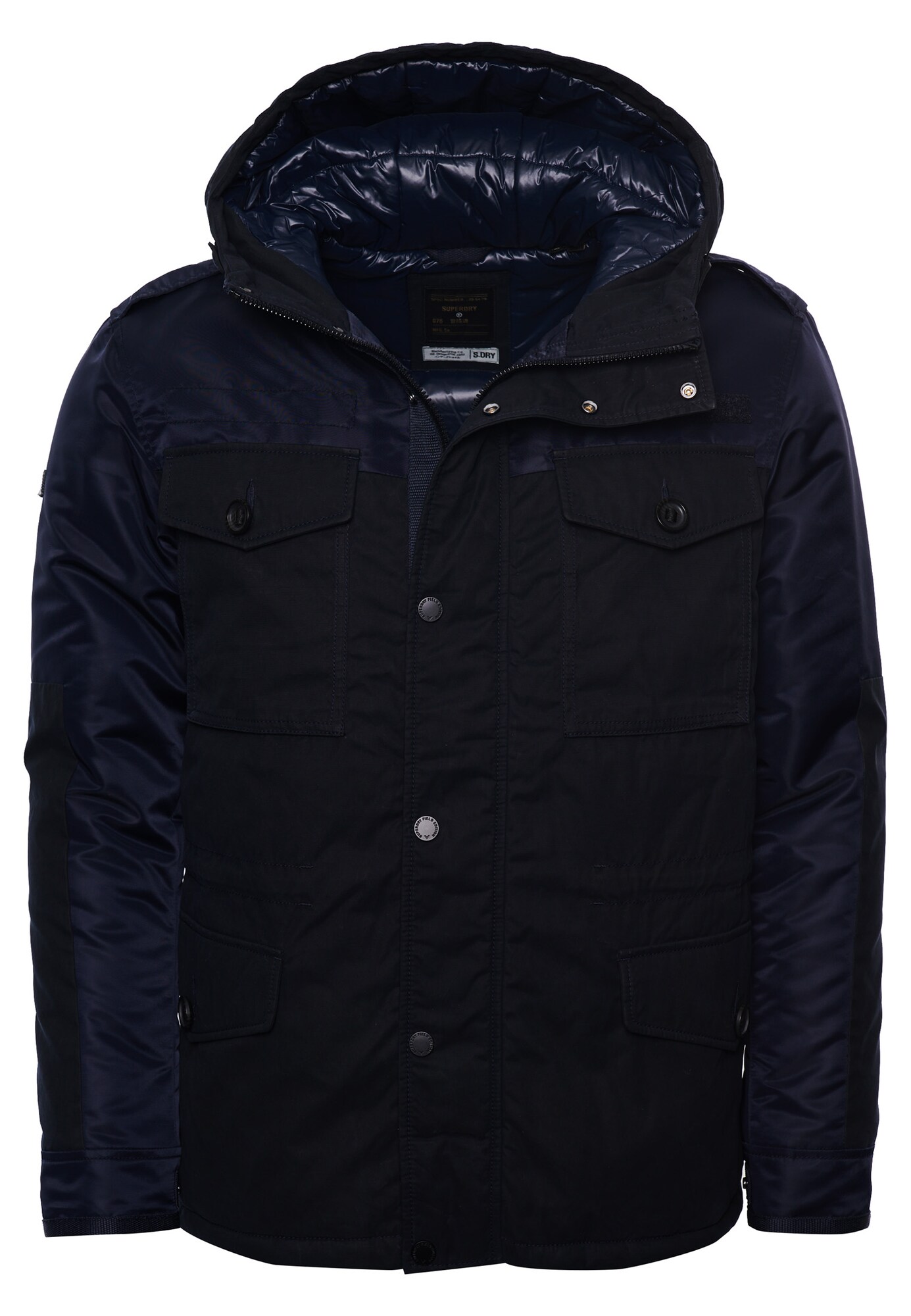 Superdry Žieminė striukė 'Corporal'  tamsiai mėlyna
