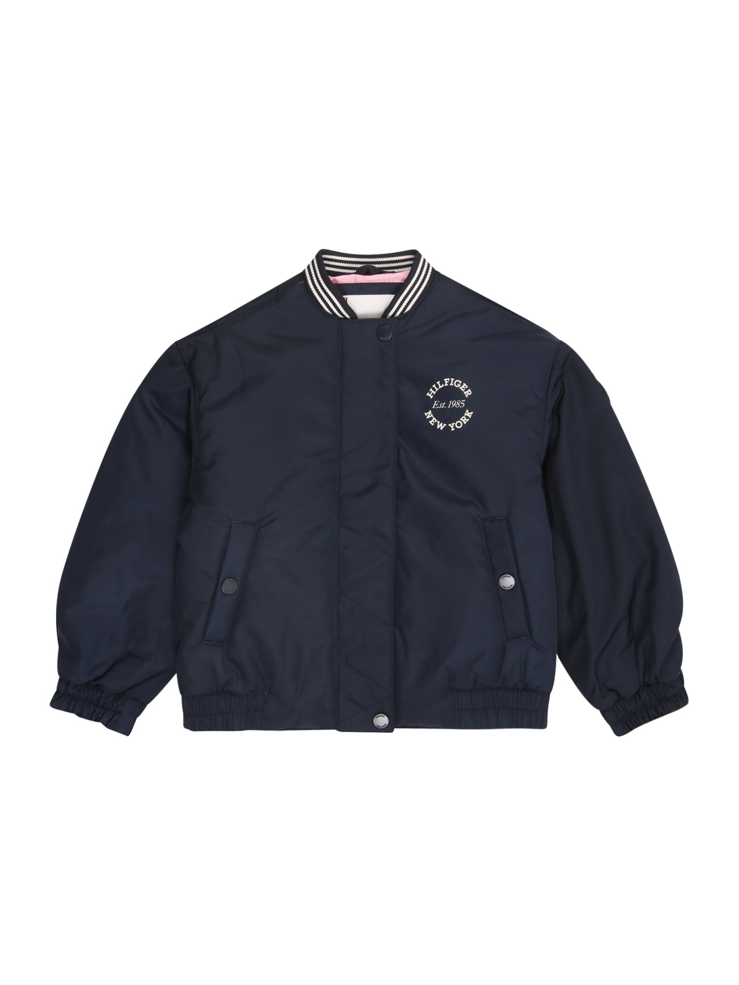 TOMMY HILFIGER Geacă de primăvară-toamnă  bleumarin / alb