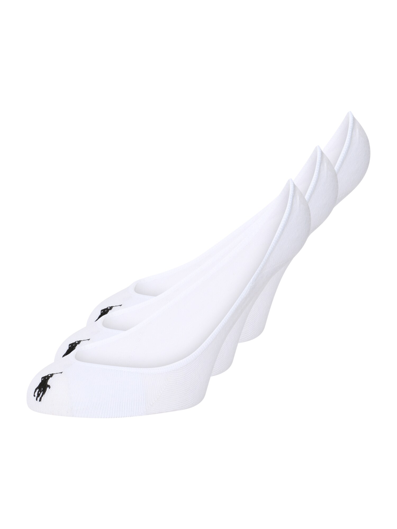 Polo Ralph Lauren Șosete joase  negru / alb