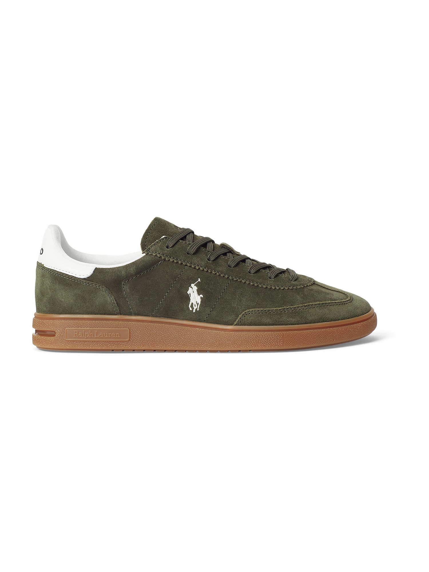 Polo Ralph Lauren Sneaker low BEDFORD  verde închis / alb