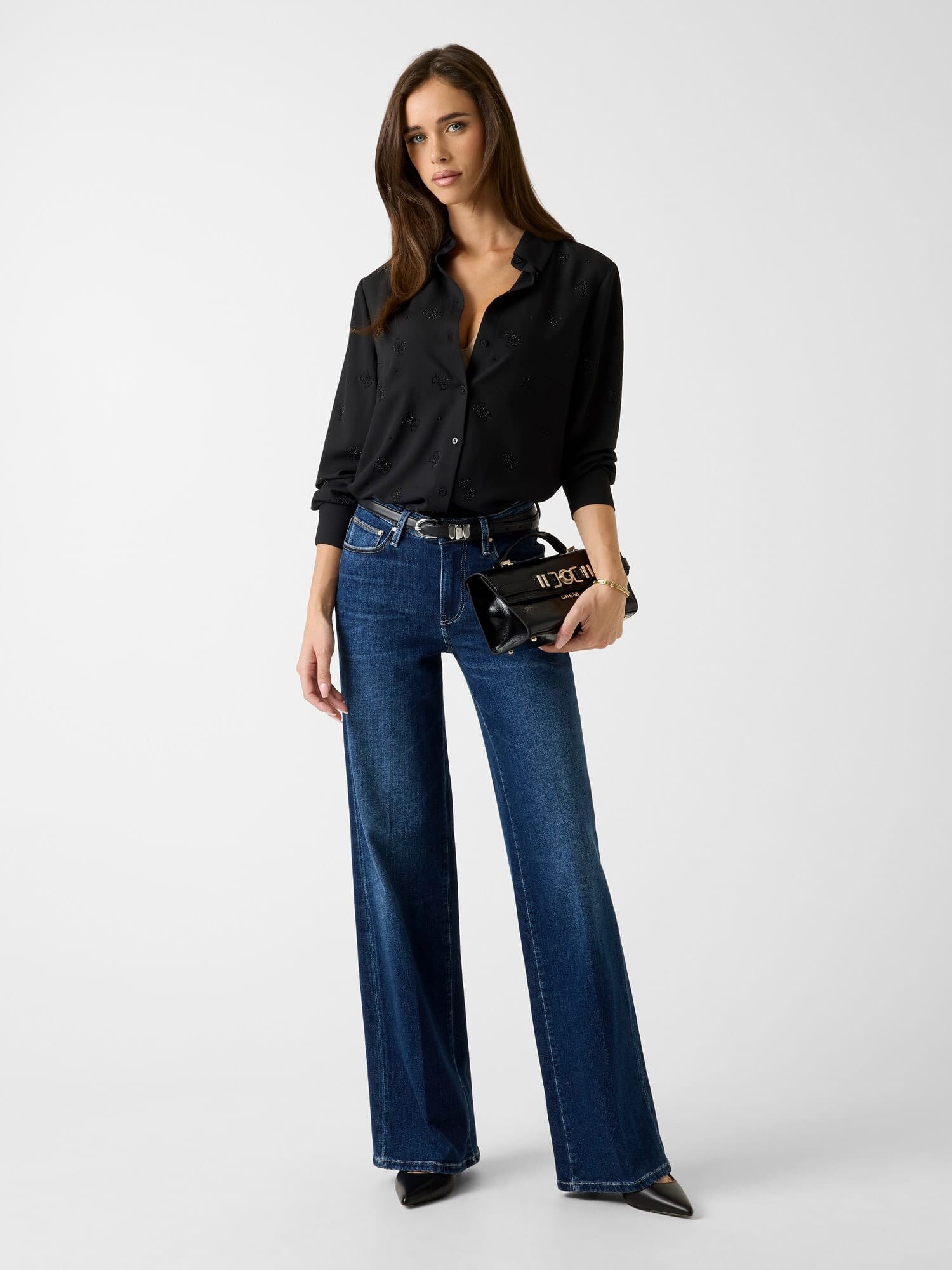 GUESS Blusa negro – imagen 3
