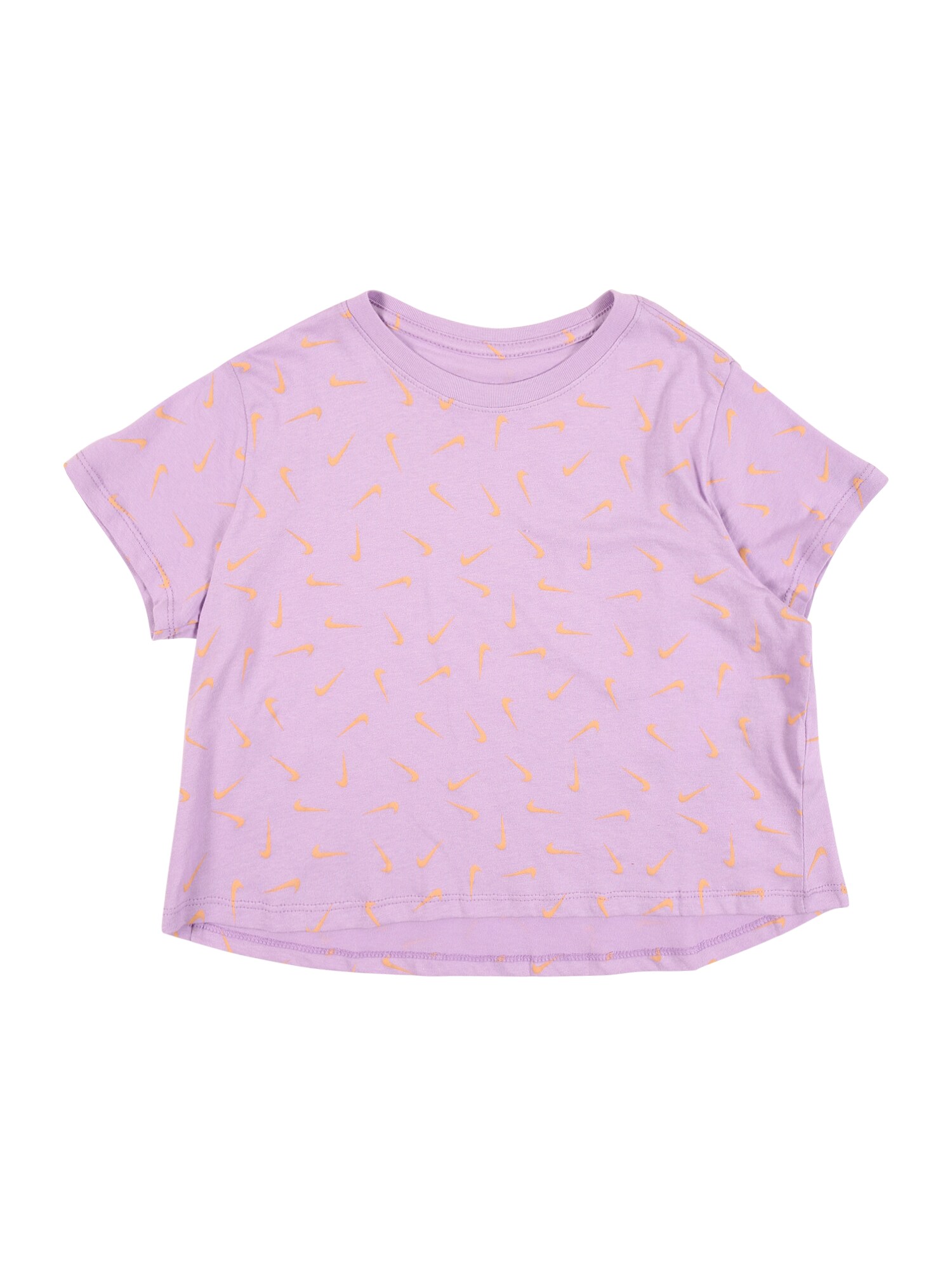Nike Sportswear Marškinėliai  oranžinė / šviesiai violetinė