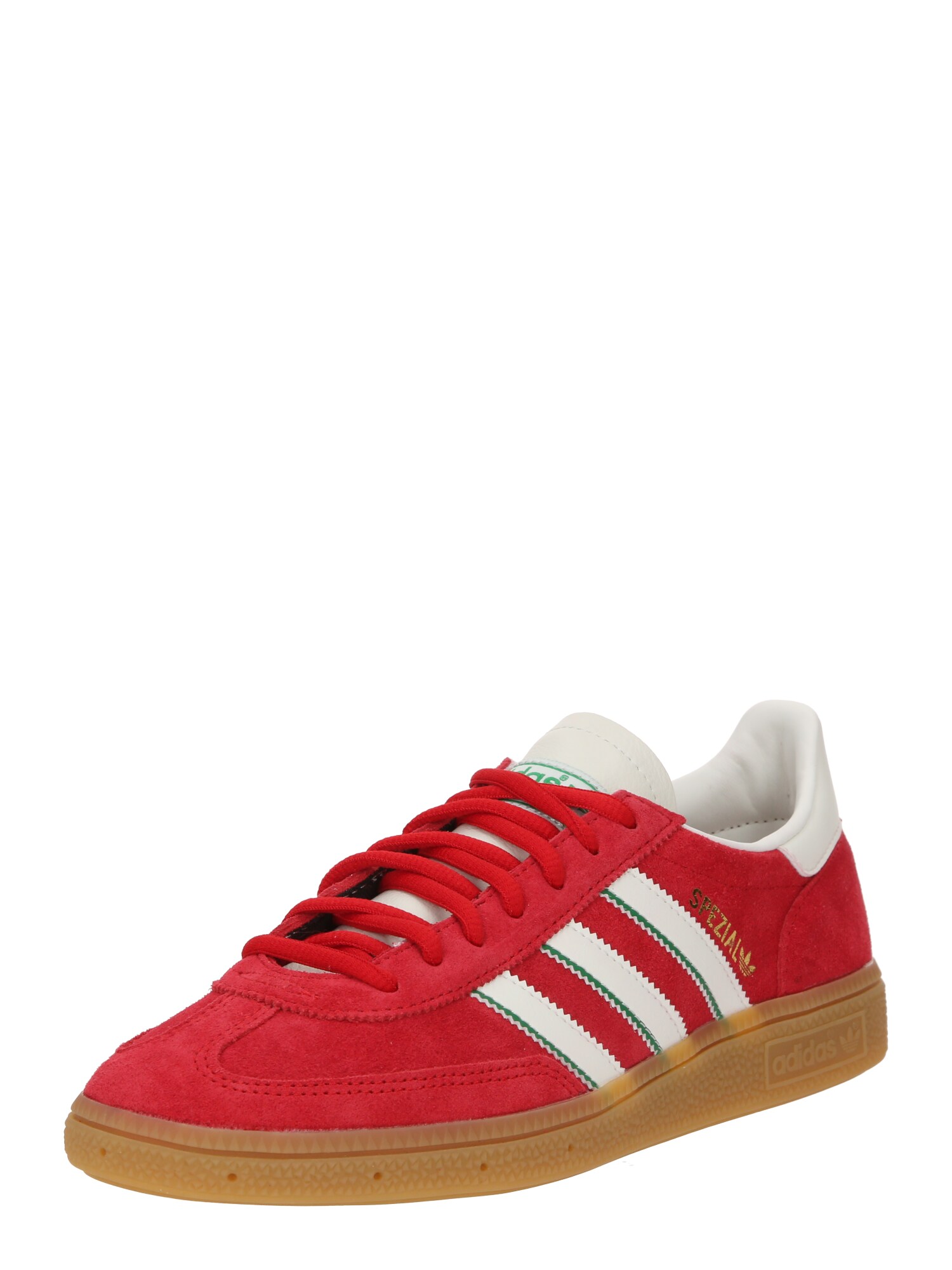 ADIDAS ORIGINALS Nízke tenisky 'HANDBALL SPEZIAL'  zlatá / jablková / červená / biela