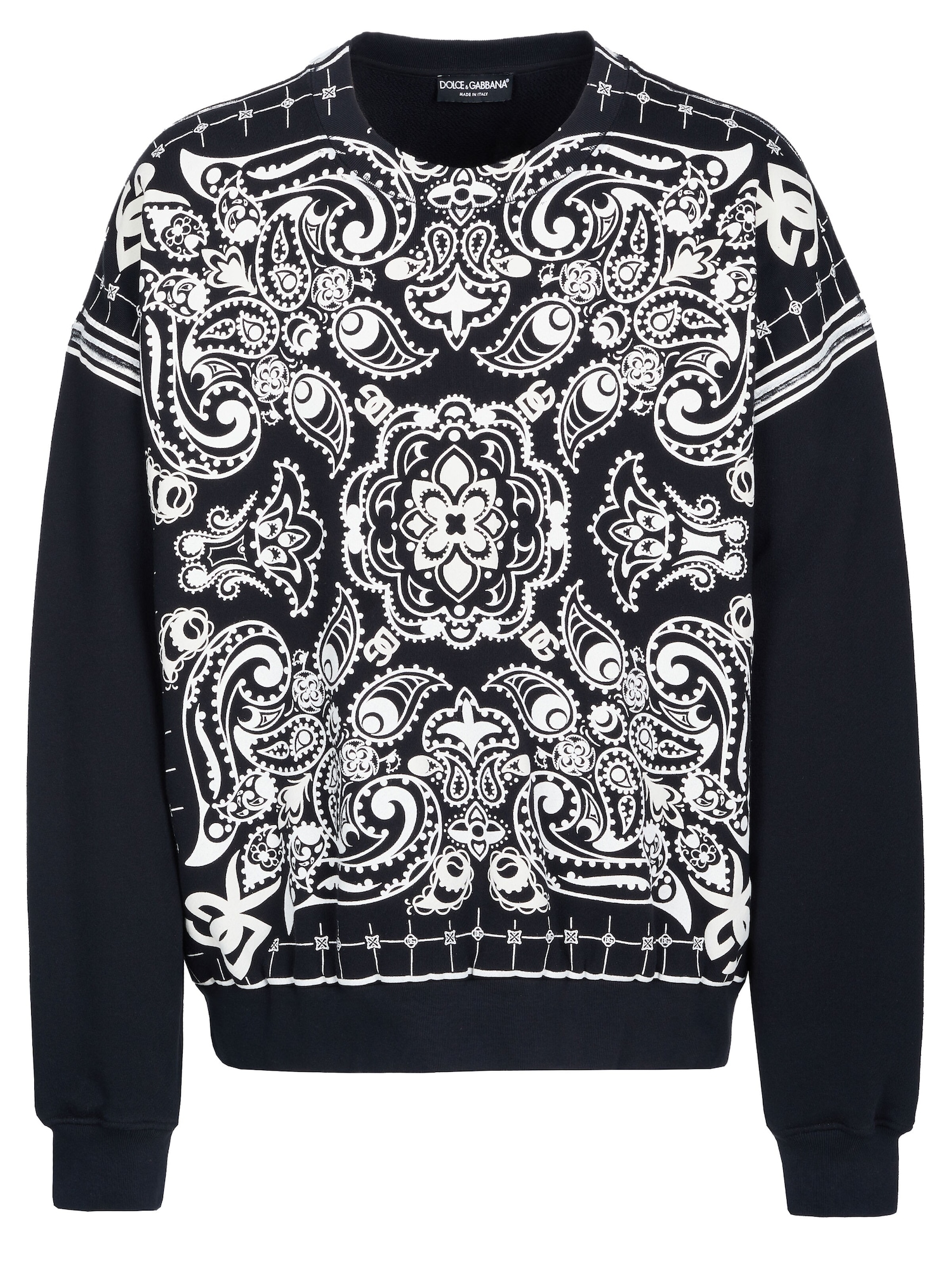DOLCE & GABBANA Sudadera negro – imagen 3