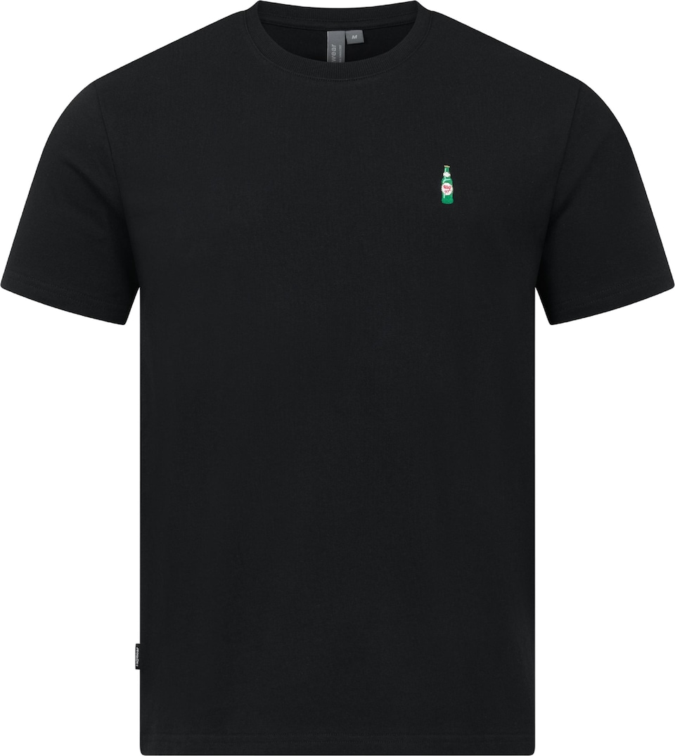 T-shirt grön / röd / svart