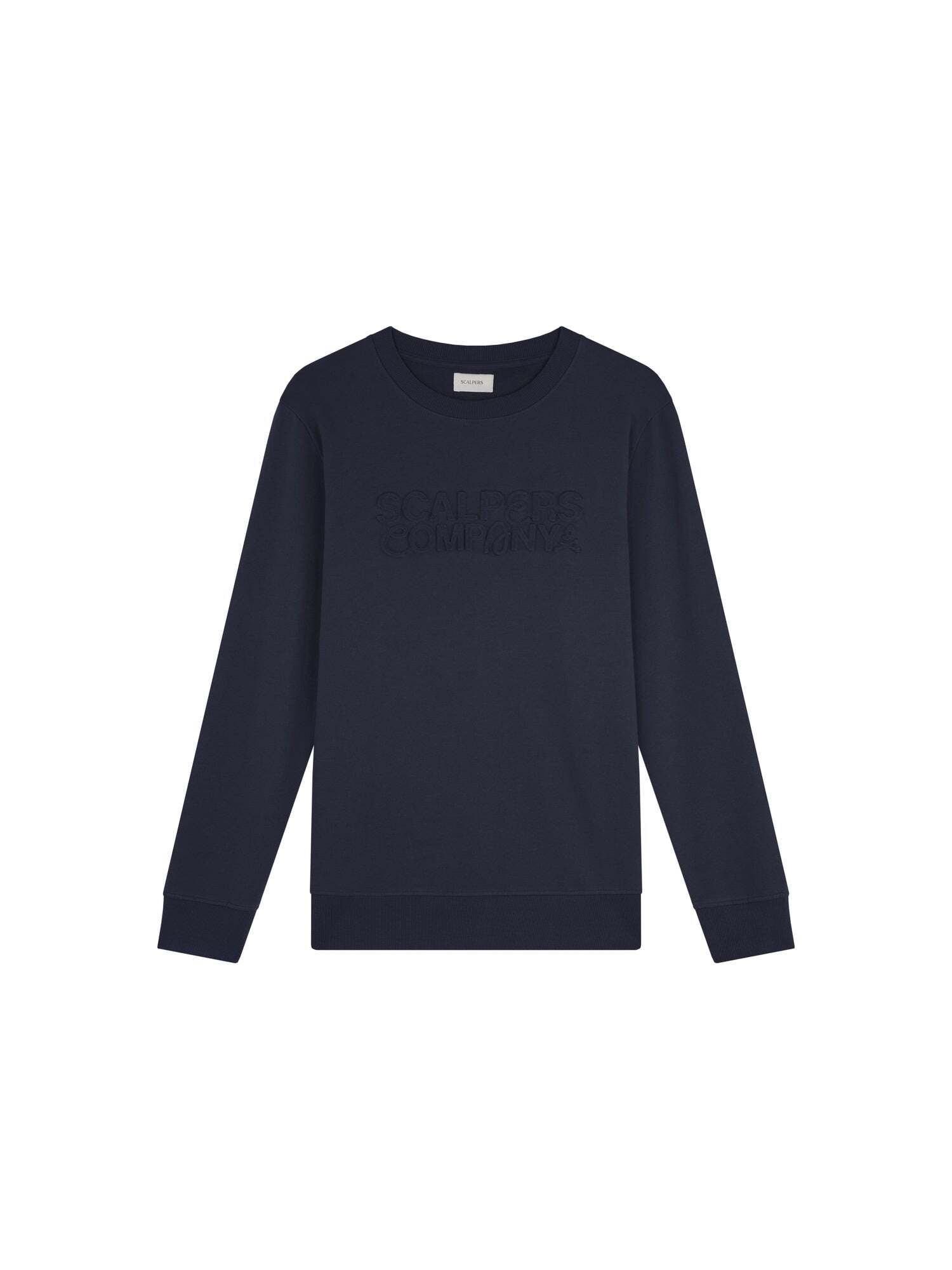 Scalpers Bluză de molton    albastru / bleumarin