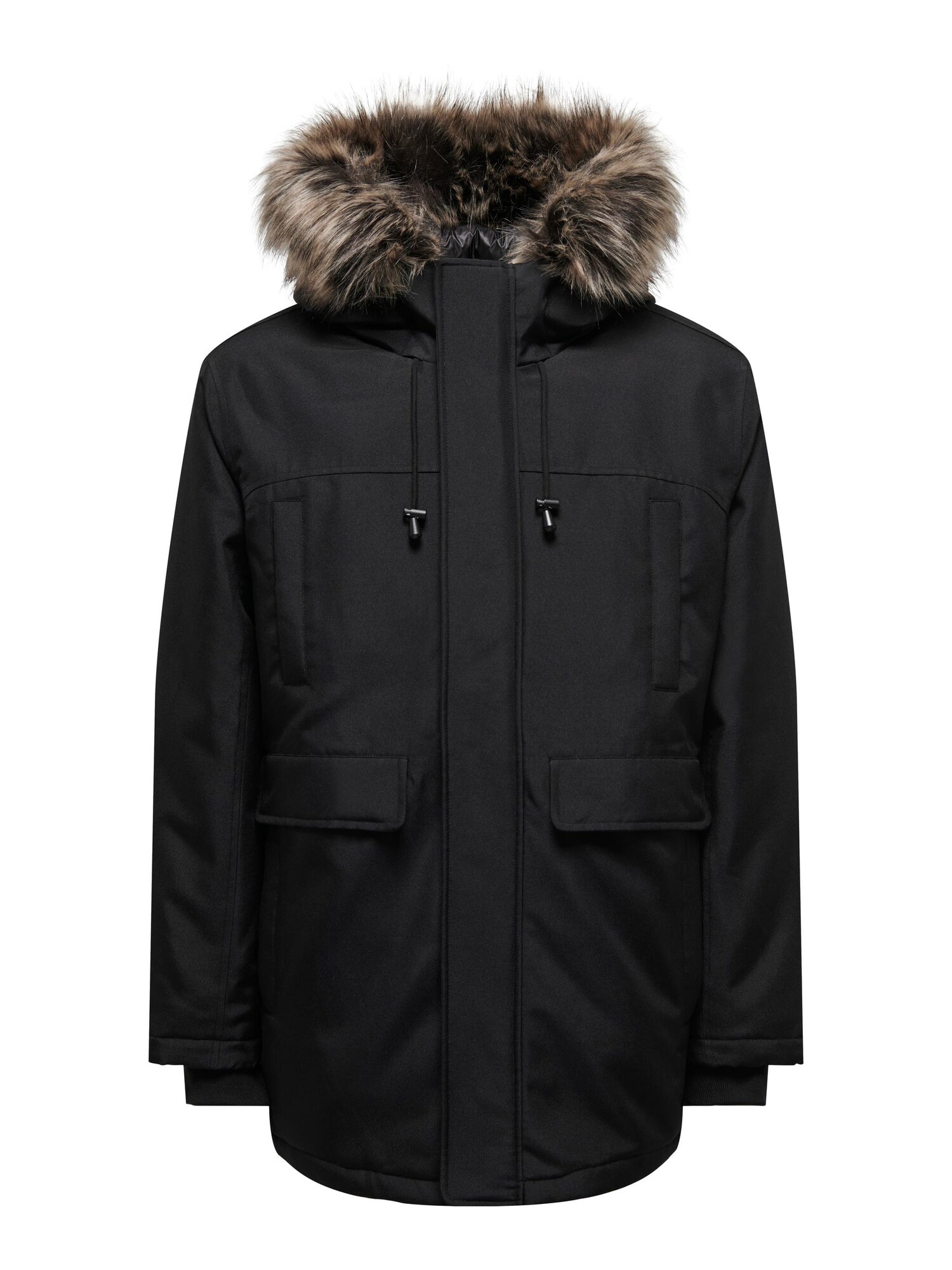 Only & Sons Prechodná parka 'FUTURE'  čierna