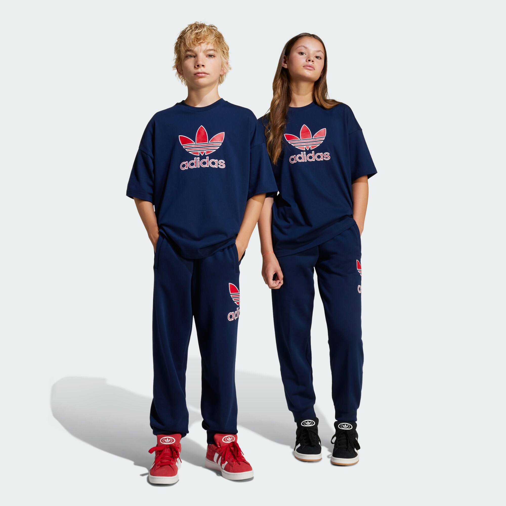 ADIDAS ORIGINALS Nadrág  tengerészkék / vérvörös termék 2. képe