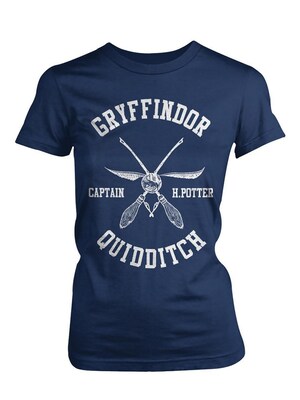 Rockshirts Camiseta 'Harry Potter Captain H Potter'  azul