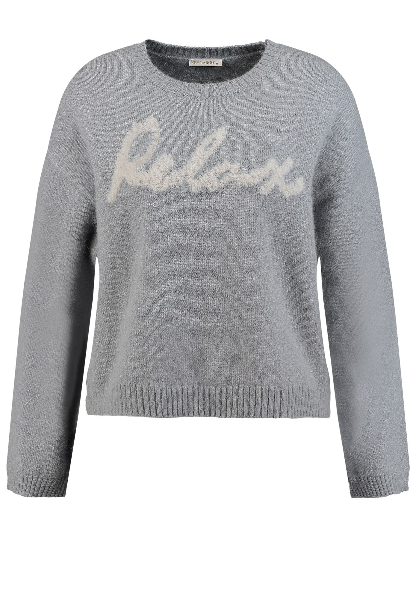Key Largo Pulover Relax bej / albastru deschis