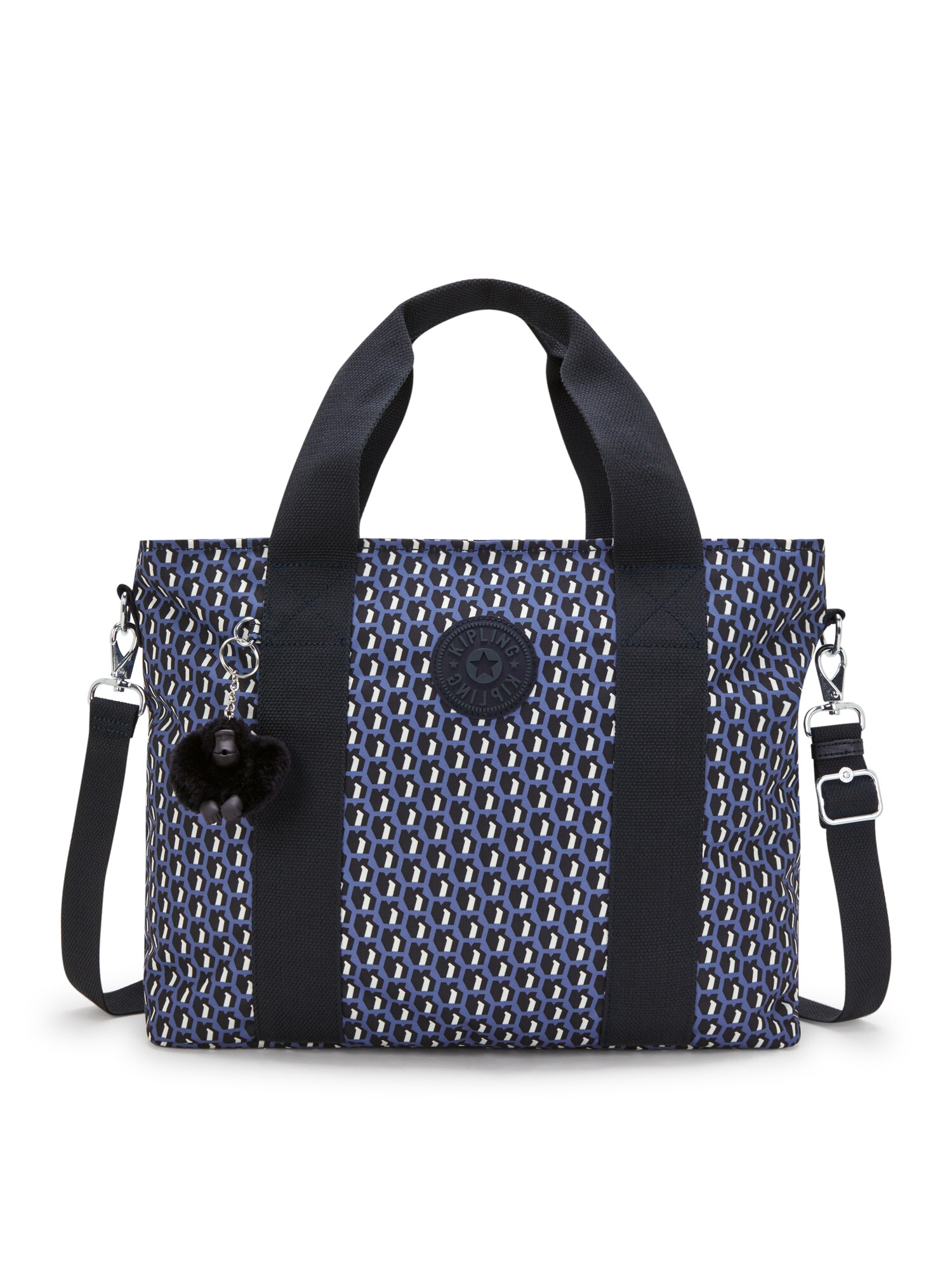 KIPLING Poșete MINTA  albastru / negru / alb