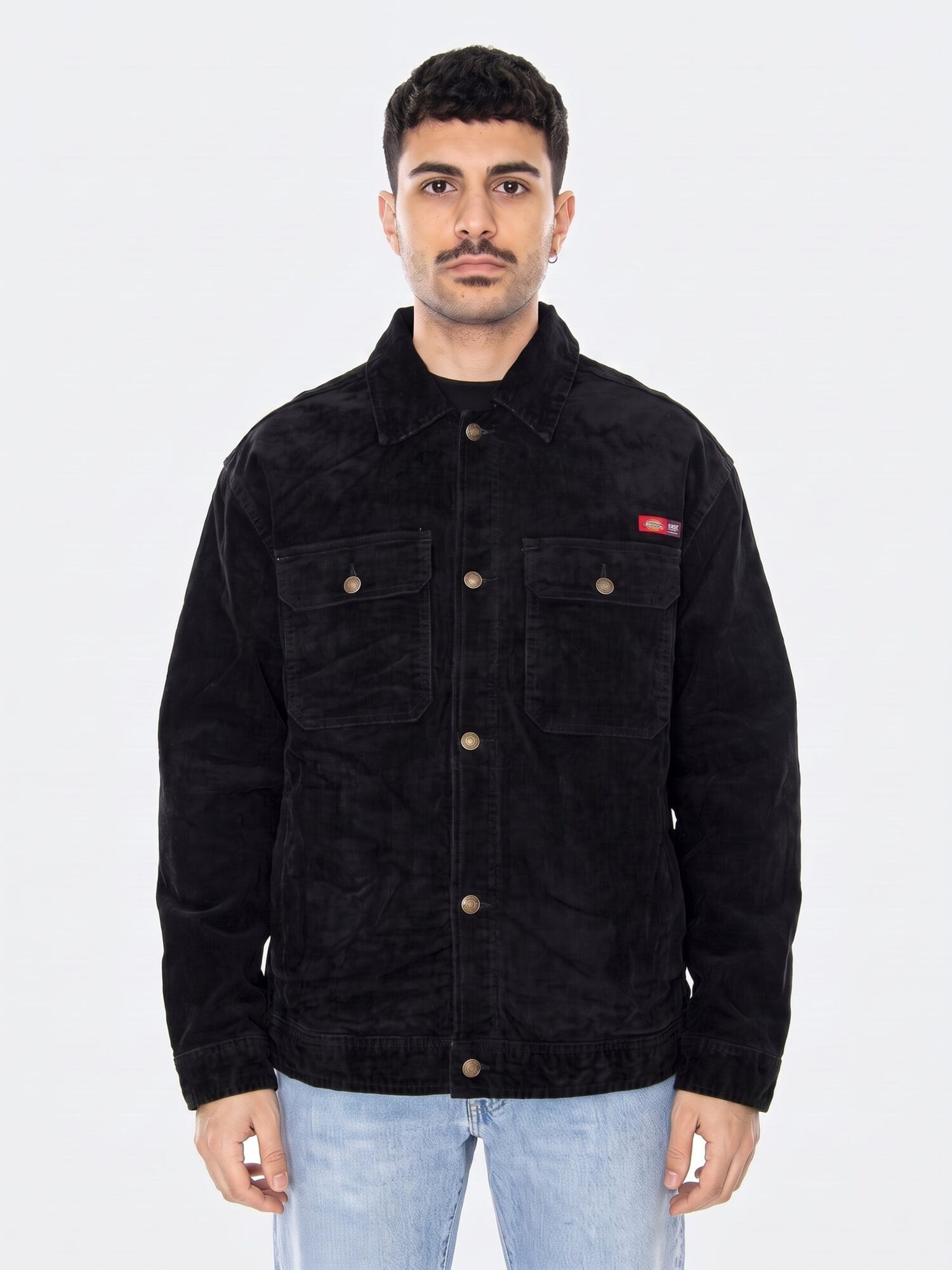 DICKIES Giacca di mezza stagione 'Oc x Flock' nero