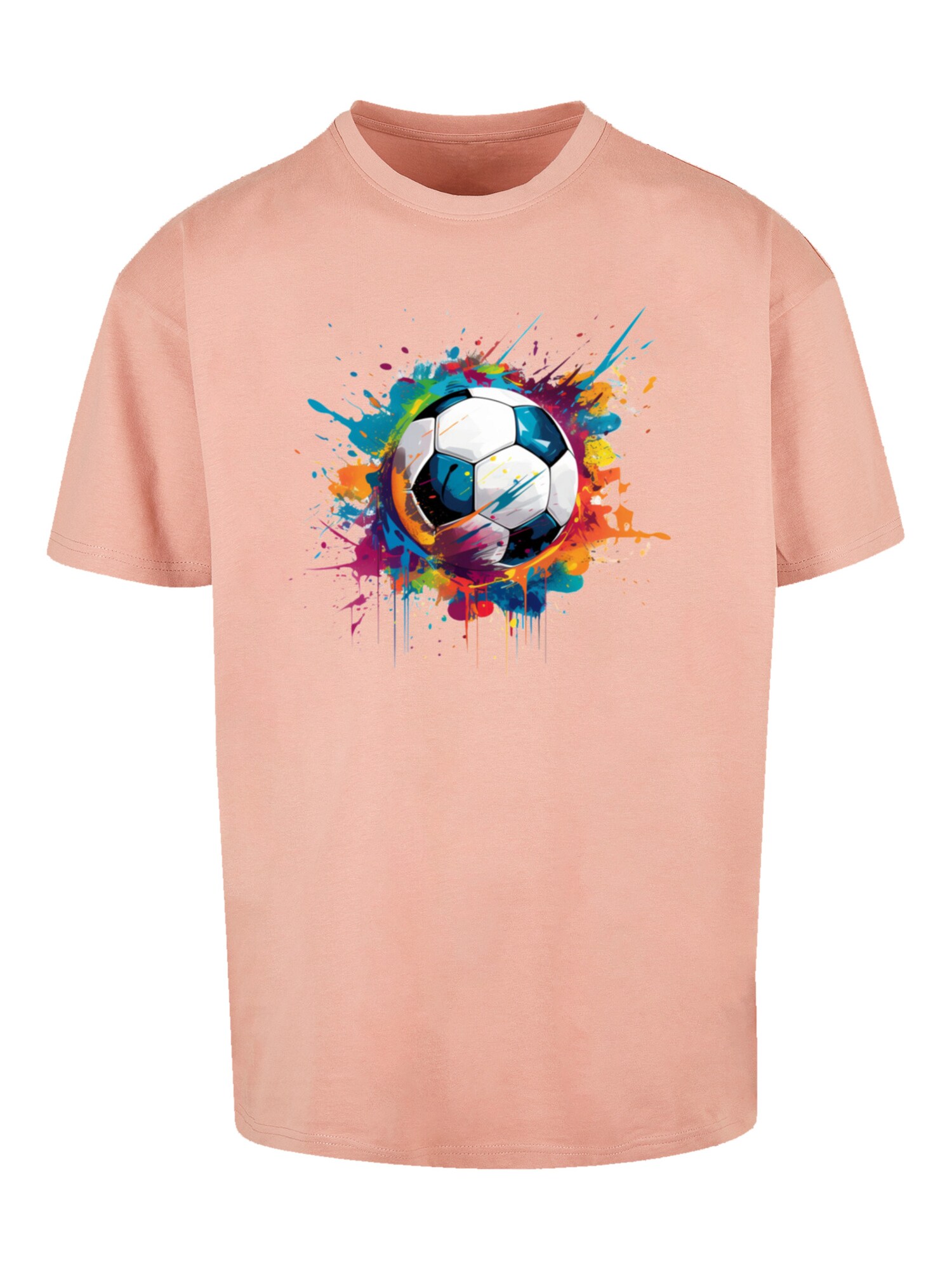 Thumbnail - F4NT4STIC T-Shirt Bunte Fußball Grafik