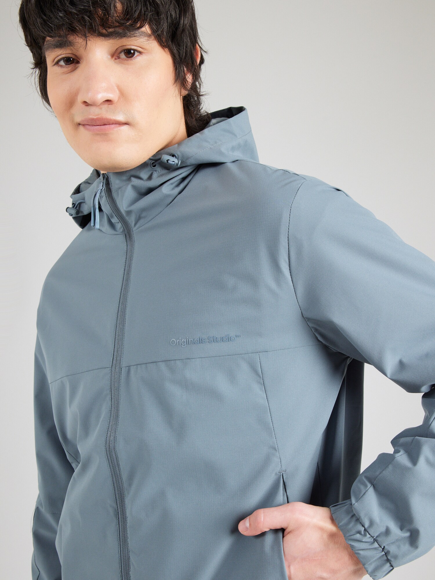 JACK & JONES Prechodná bunda 'JORVesterbro' dymovo modrá (obrázok 5)