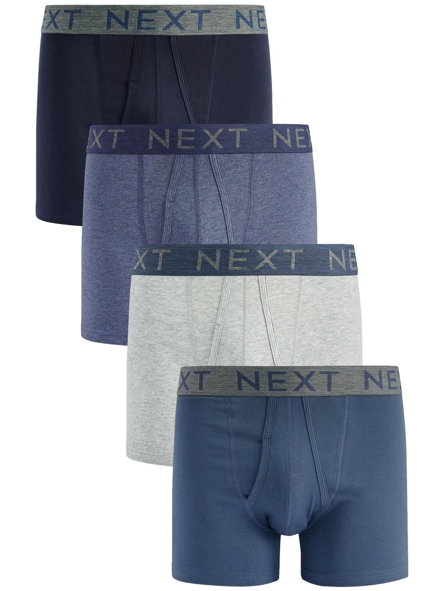 Next Boxeri  albastru / bleumarin / albastru amestec / gri deschis / negru
