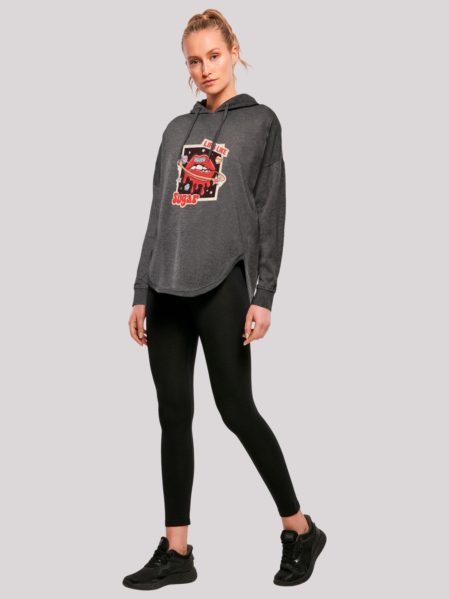 Thumbnail - Sweatshirt 'Lips Like Sugar Retro Fashion Valentinstag'