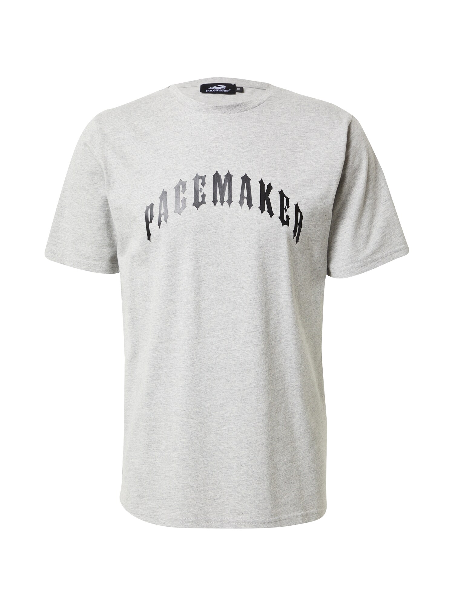 Pacemaker Marškinėliai 'PASICS BIG LOGO T' margai pilka / antracito spalva