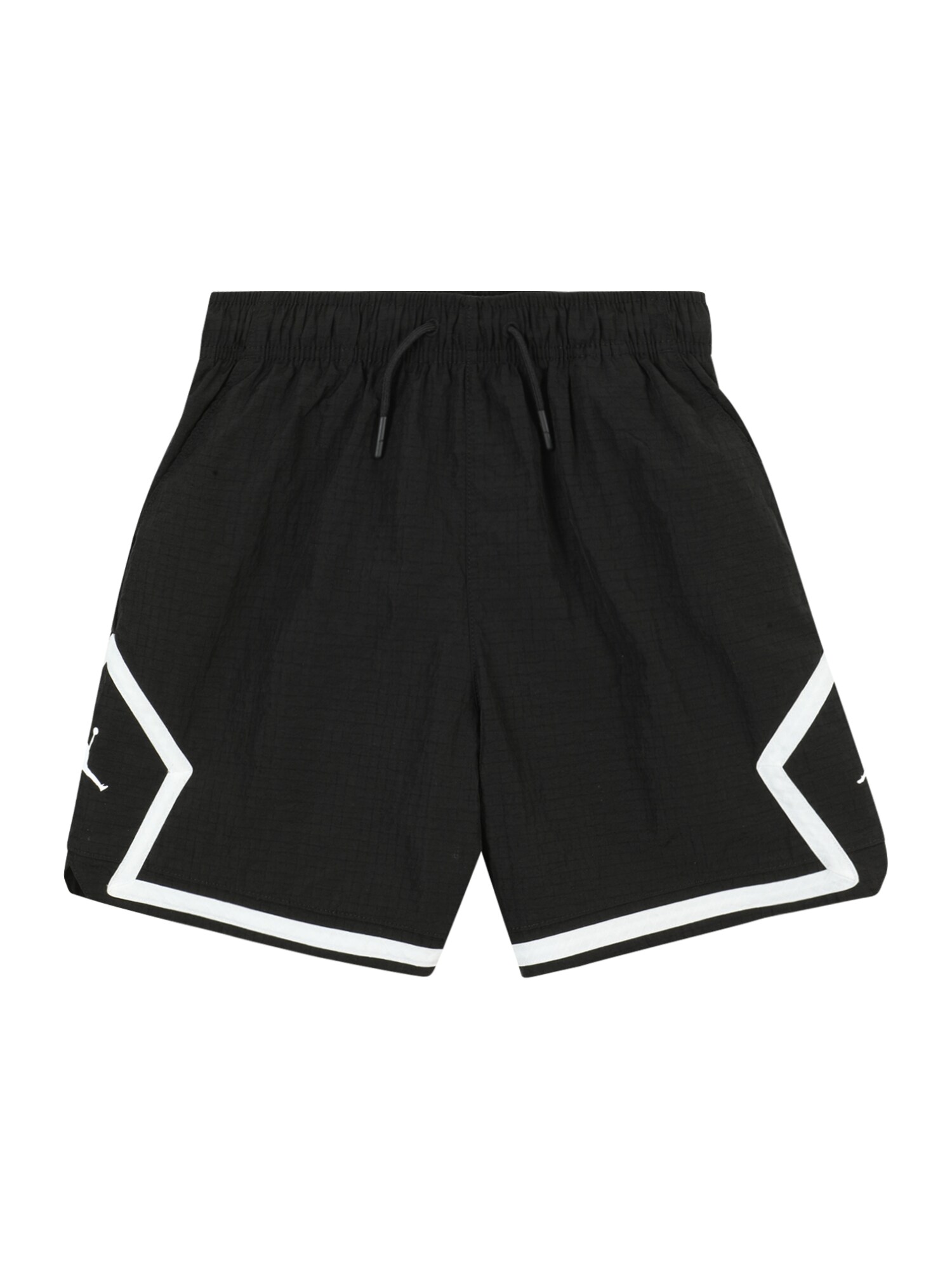 Jordan Pantaloni POOLSIDE  negru / alb