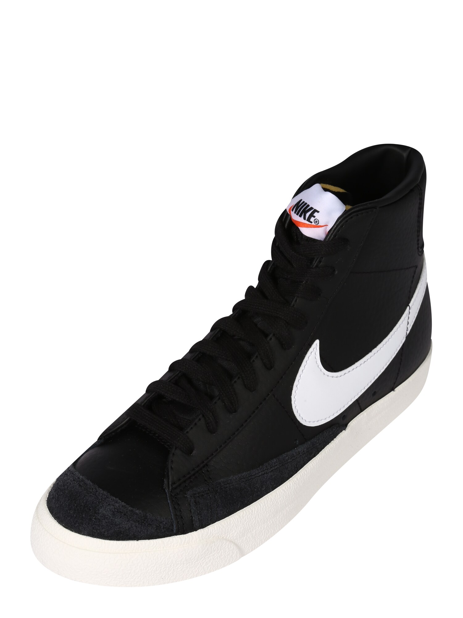 Nike Sportswear Sportbačiai su auliuku 'Blazer Mid '77 Vintage'  balta / juoda
