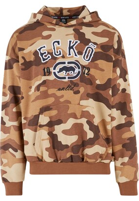 Ecko Unlimited Sweatshirt Beige / Bruin / Zwart / Wit