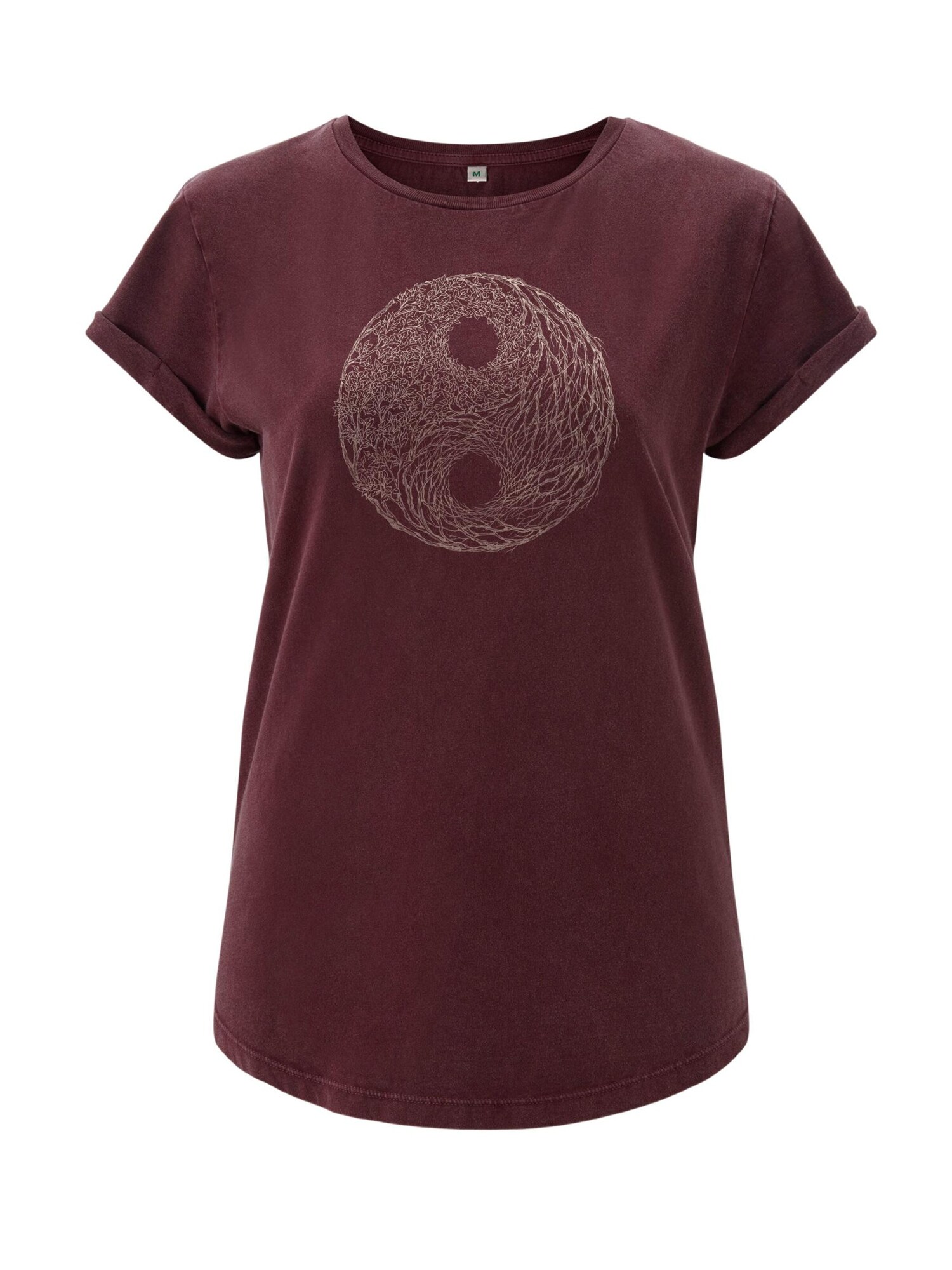 Life-Tree Majica 'YinYang' crvena