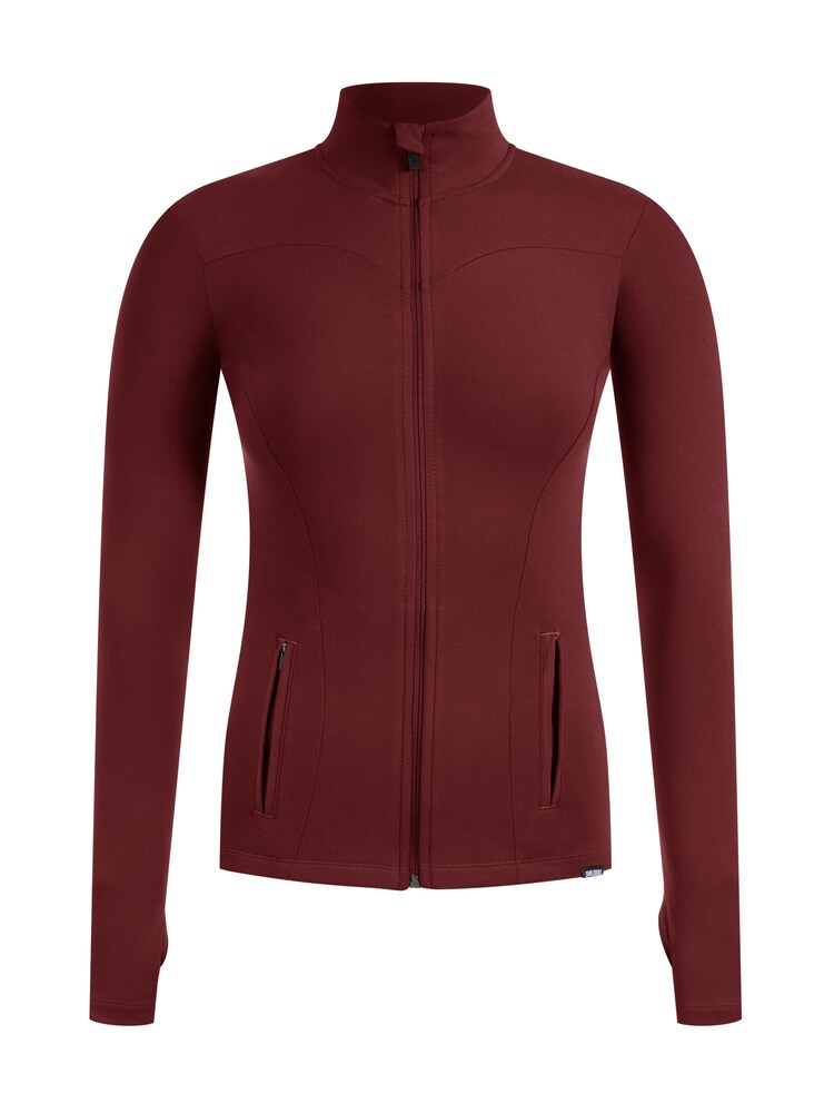 Smilodox Jacke Kenna Functional Sport Damen Größe S bordeaux