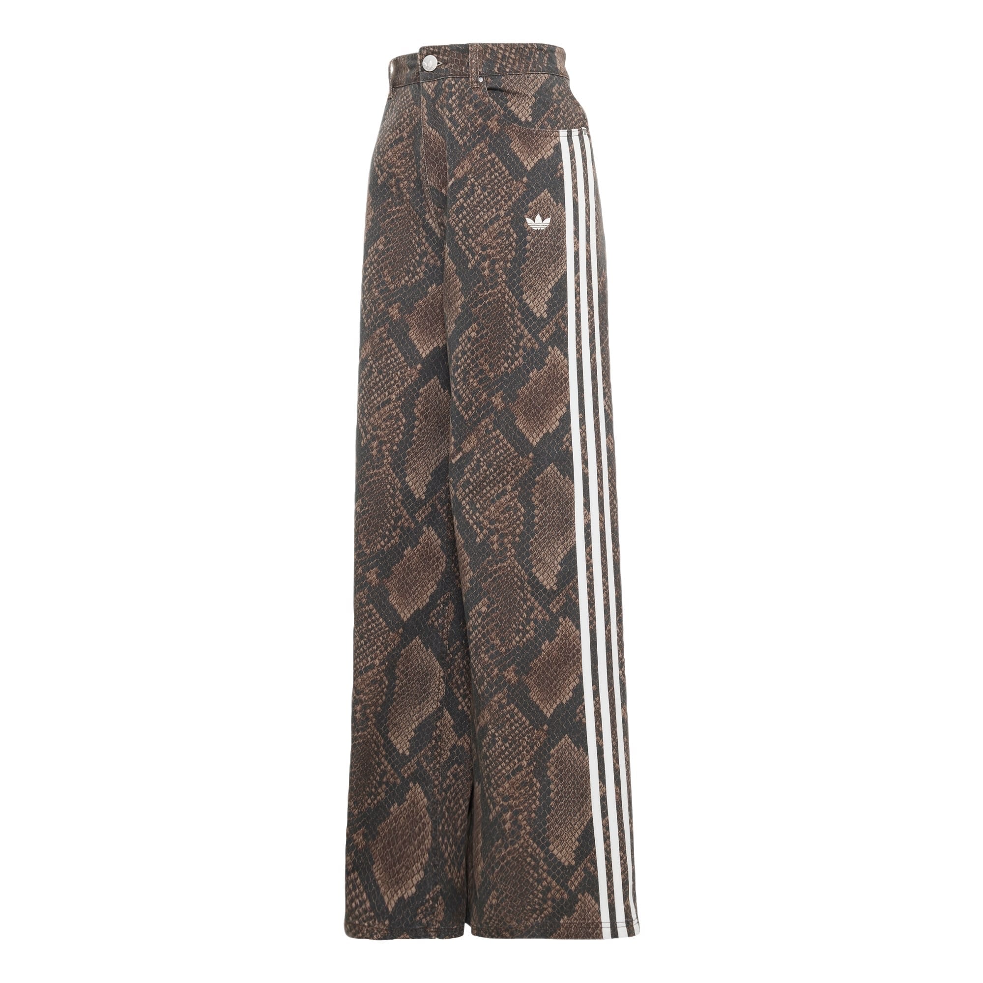 ADIDAS ORIGINALS Džínsy  hnedá / svetlohnedá / tmavohnedá / biela