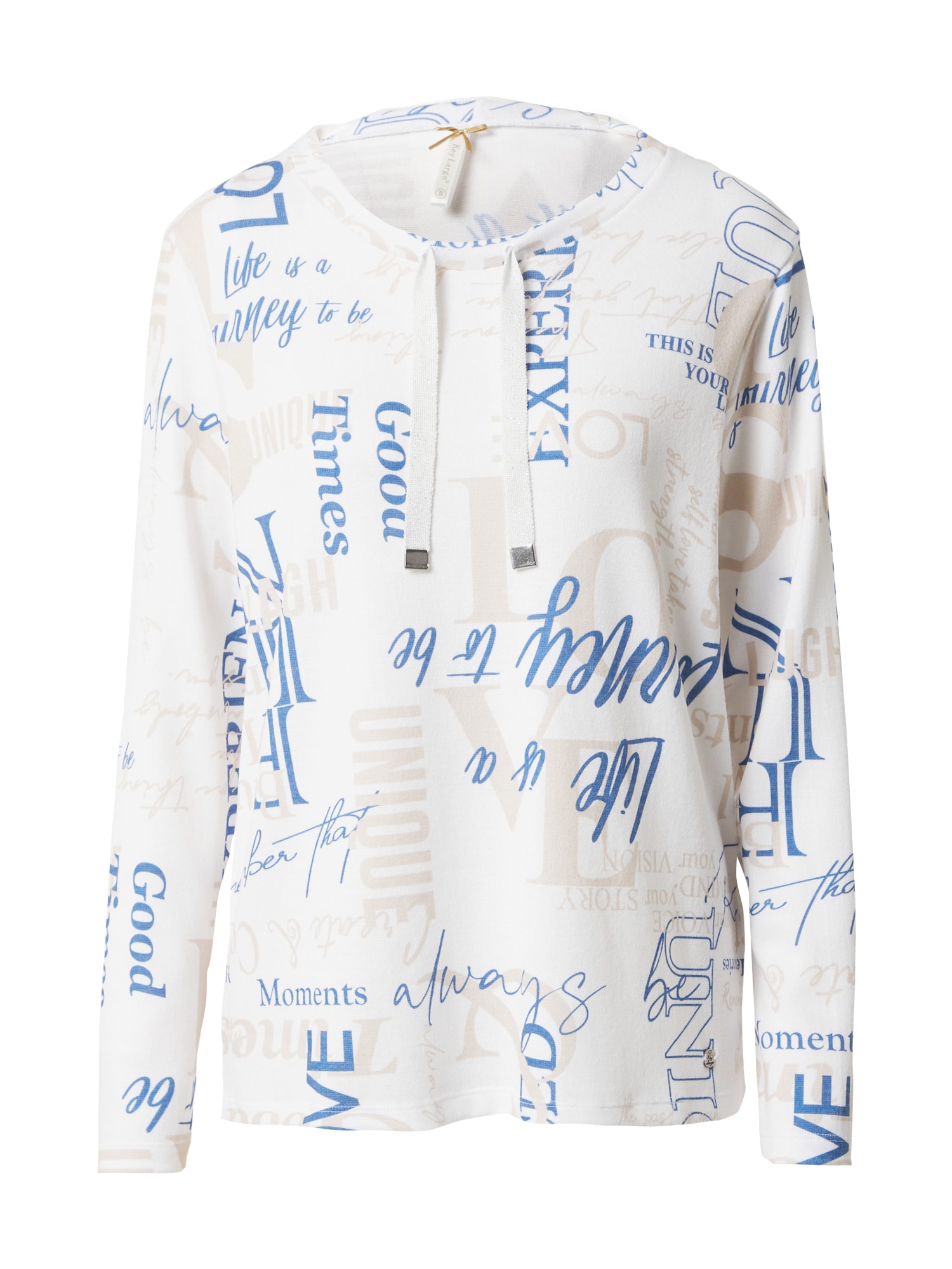 Key Largo Sweatshirt  bege / azul / branco