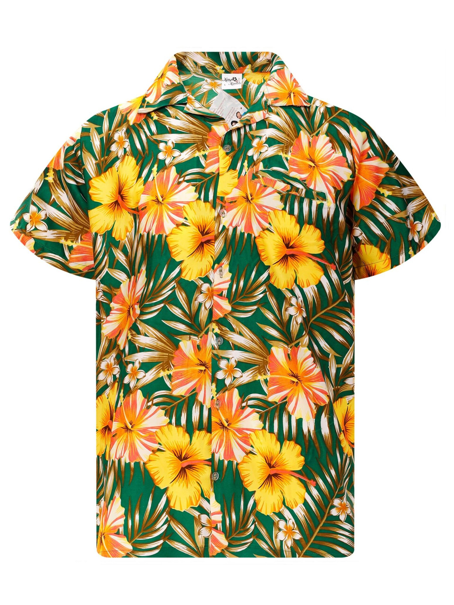 King Kameha Skjorta 'Tropical Hibiscus' herr