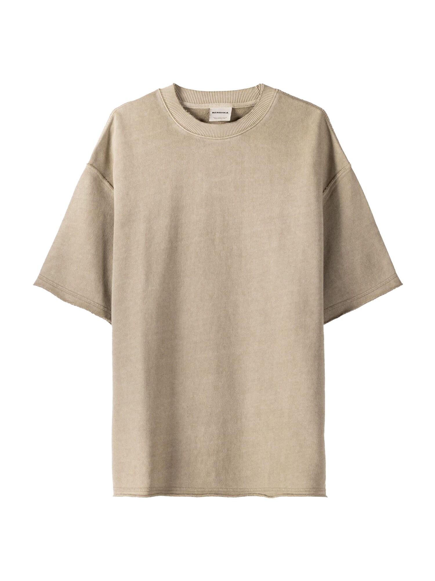 Bershka Tričko  farba ťavej srsti