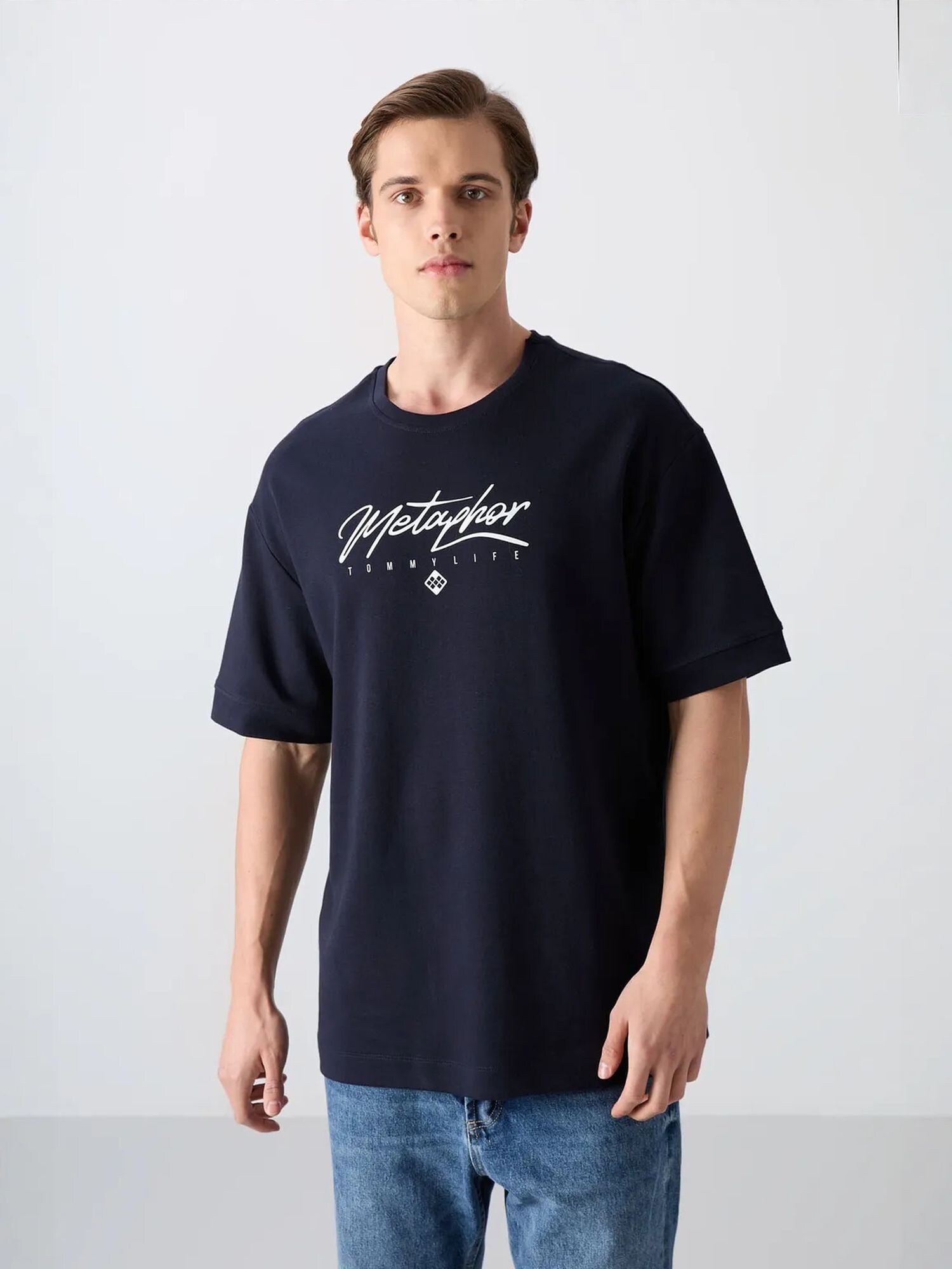Tommy Life Majica morsko plava