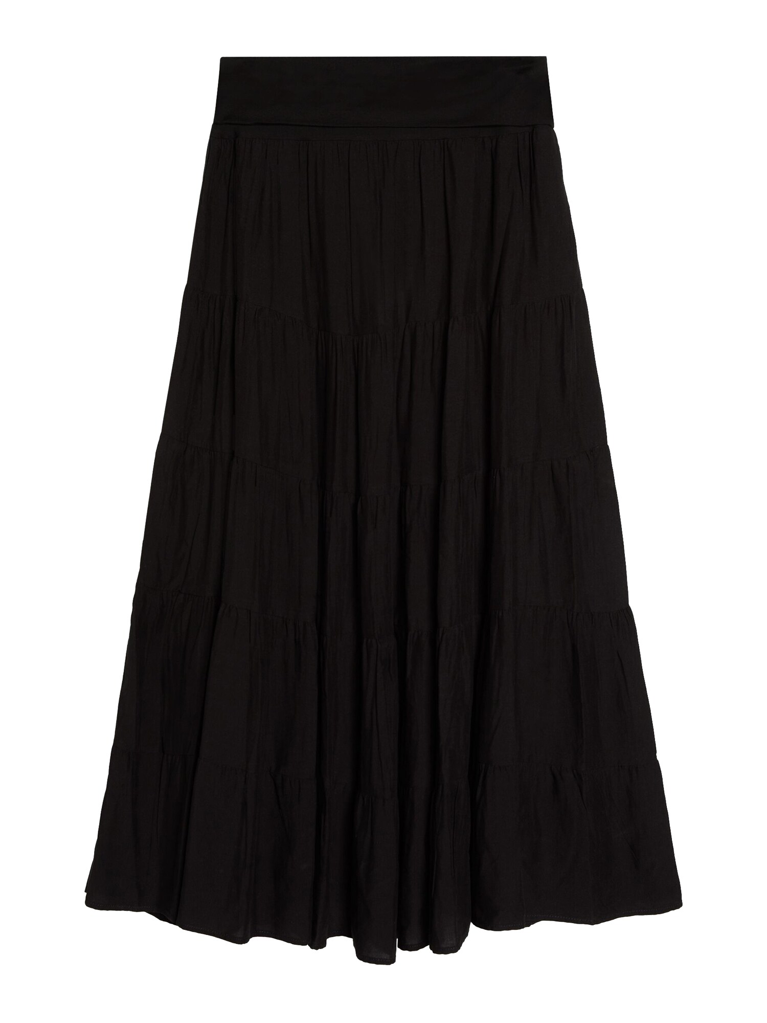 Bershka Sukňa  čierna