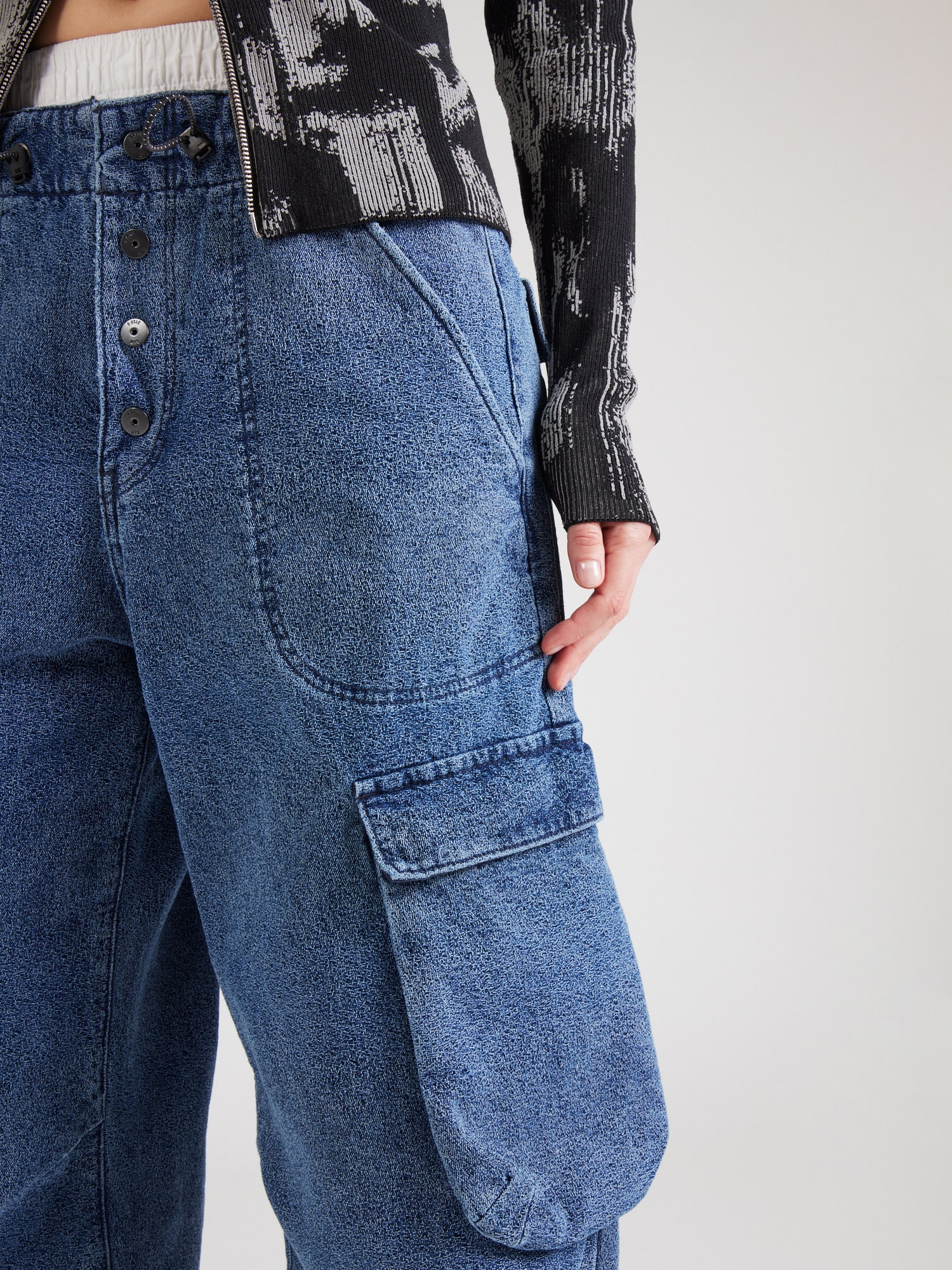 G-STAR Rifľové kapsáče 'Cocoon' modrá denim (obrázok 5)