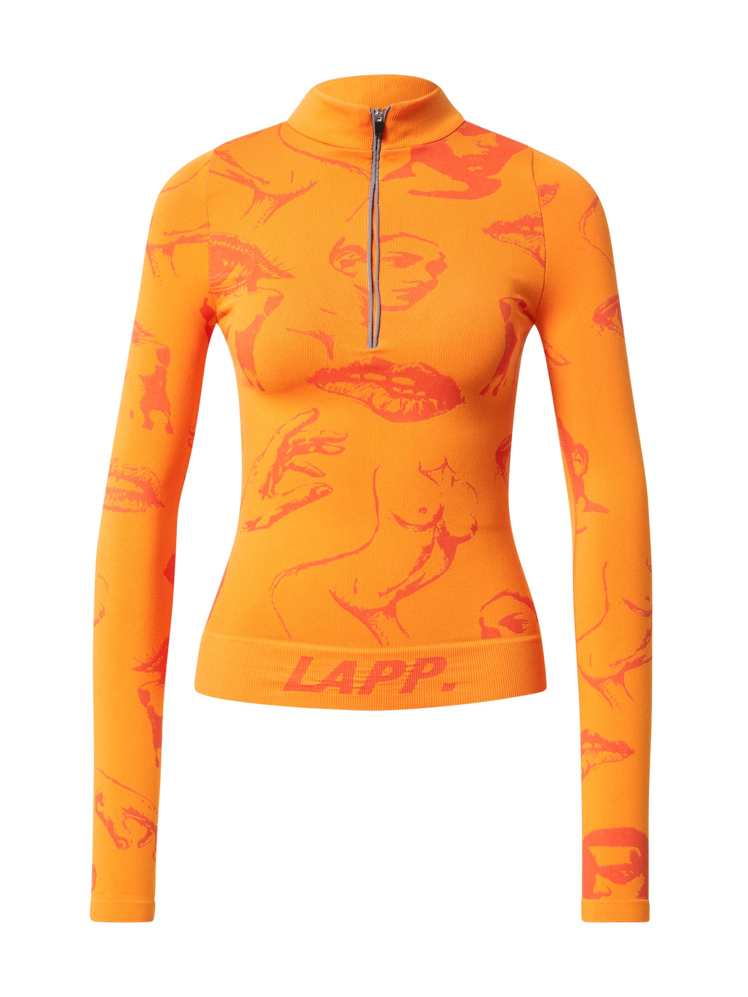 Lapp the Brand Sportiniai marškinėliai oranžinė / omarų spalva
