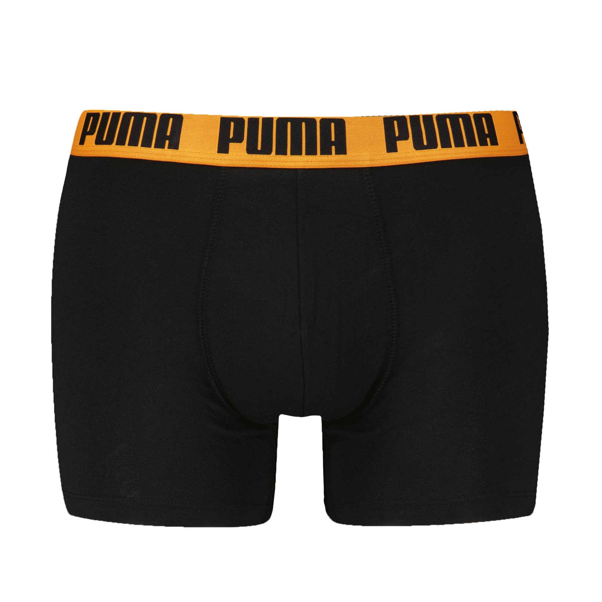 PUMA Calzoncillo boxer  azul / naranja / negro – imagen 3