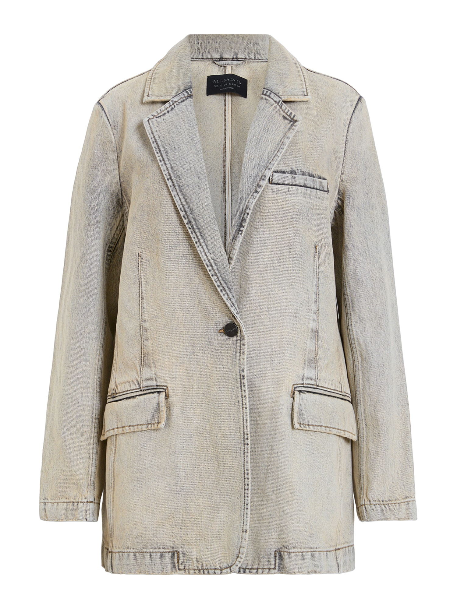 AllSaints Sacou EVER  gri denim