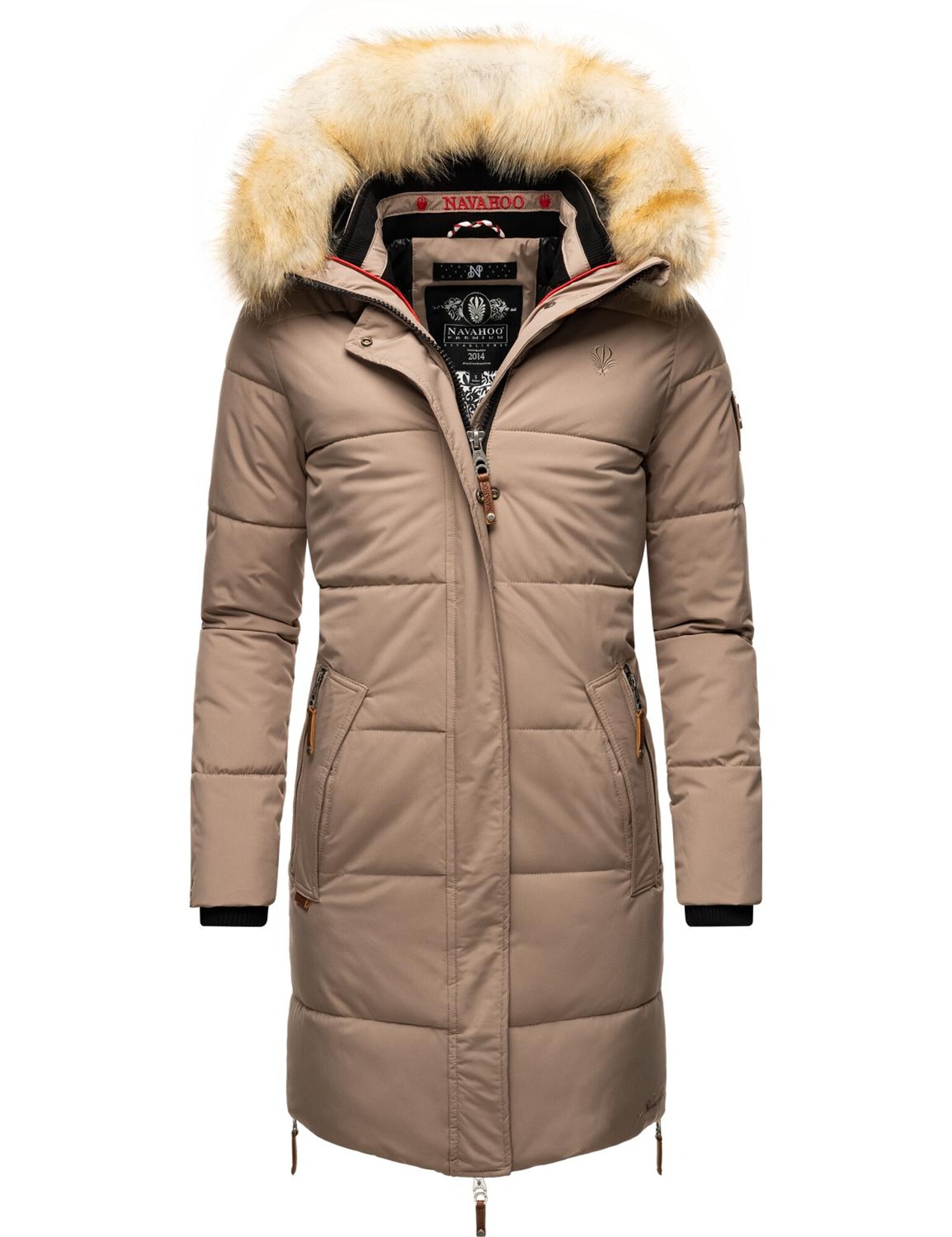 NAVAHOO Télikabátok 'Halina'  konyak / bronz / taupe / fekete akciós termékkép 1